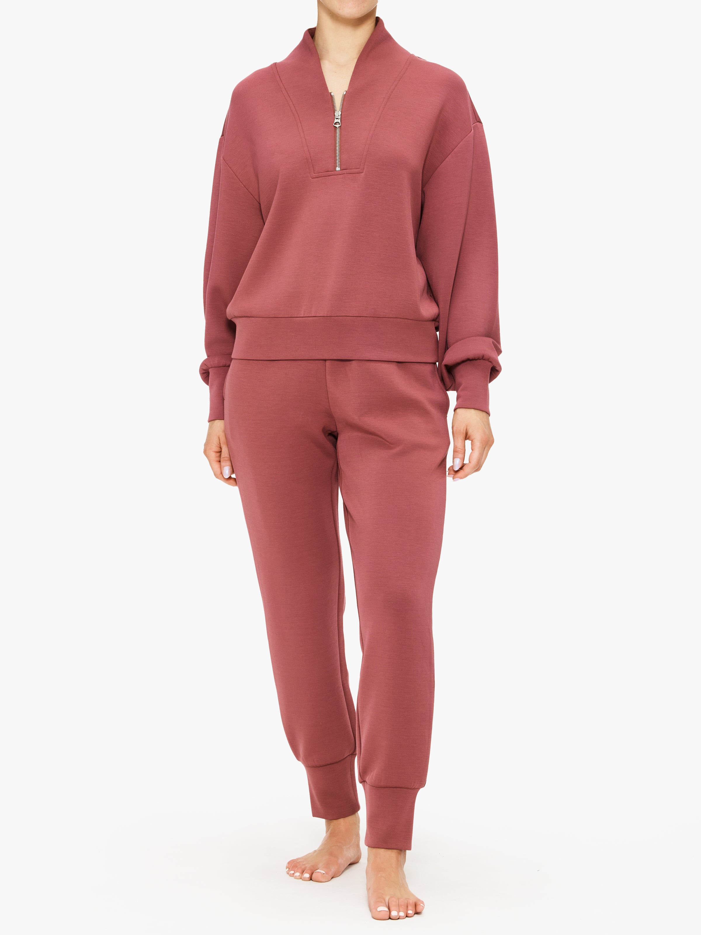 The Upside Davidson Sweat - Women's Lightweight Hoodie for Yoga, Running & Lounge Wear - Soft Breathable Fabric for Comfort & Style