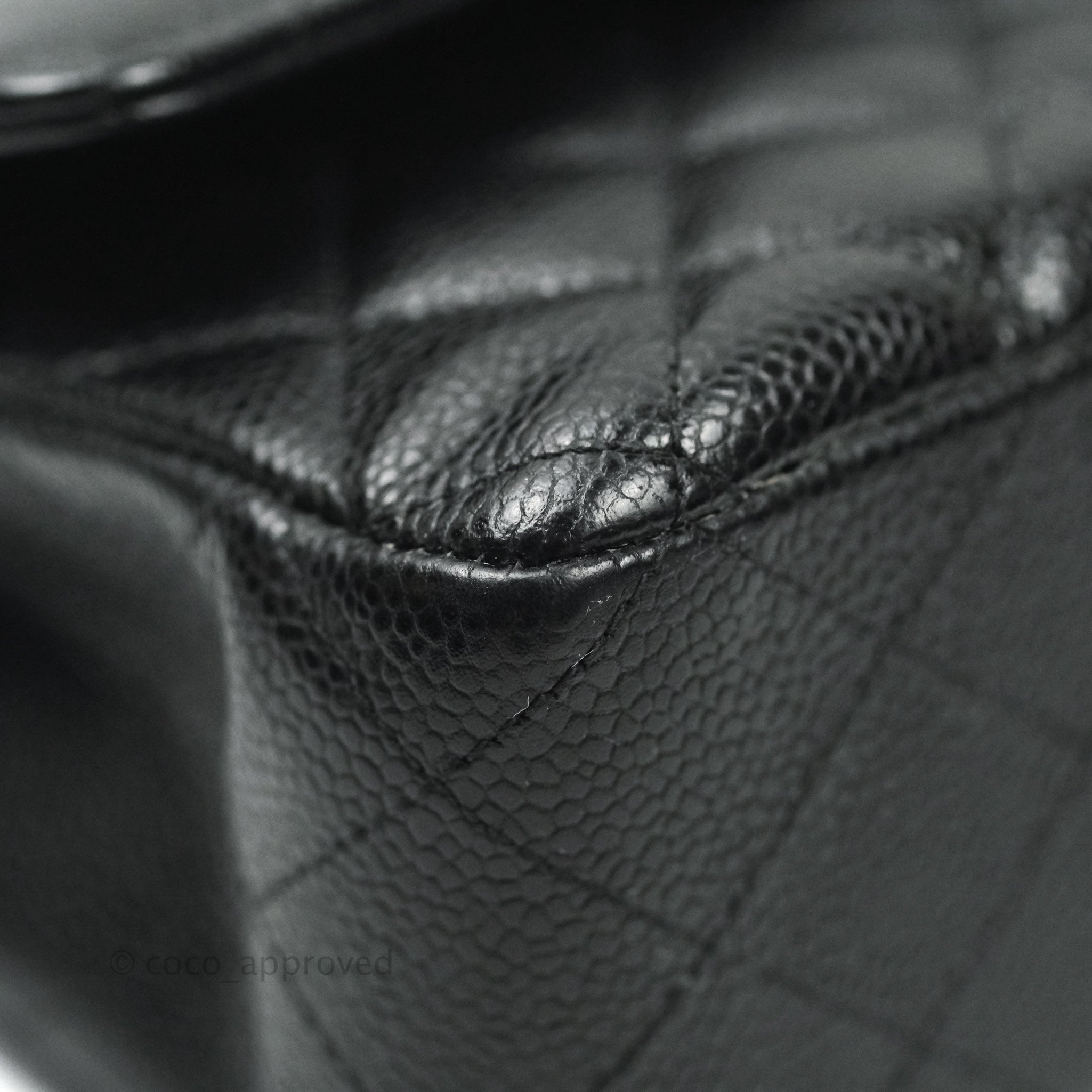 Chanel Classic Medium Double Flap Bag Black Caviar Leather with Gold Hardware - Luxury Designer Handbag for Women, Perfect for Work, Evening Events & Special Occasions