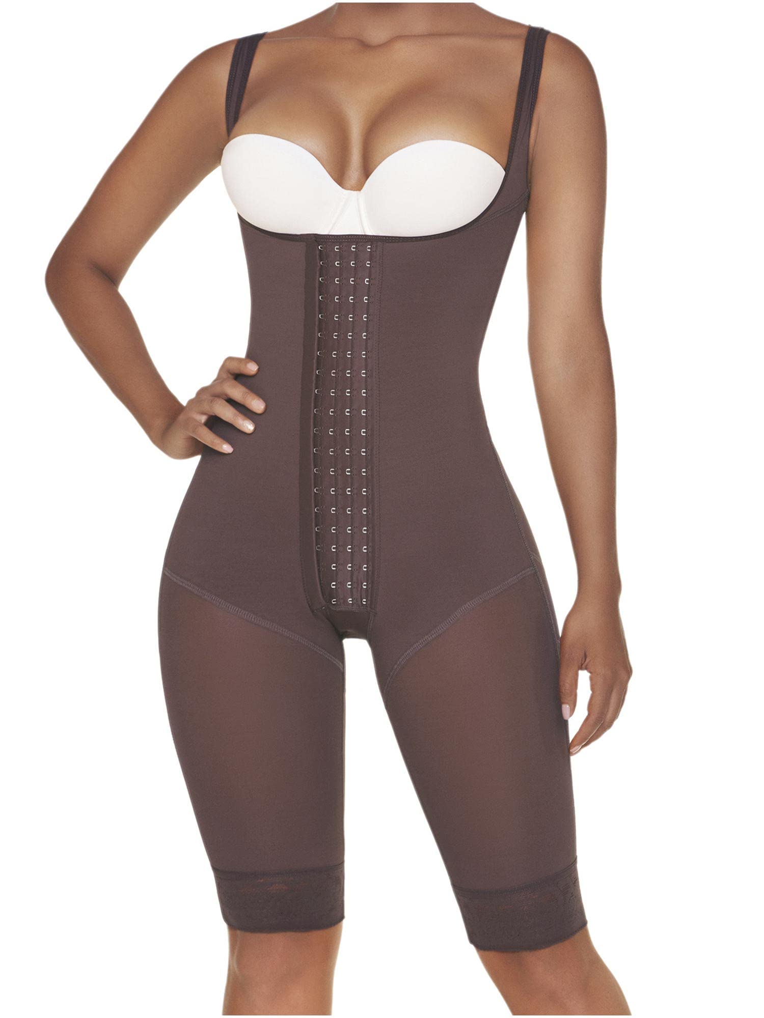 MARIAE FQ111 Post-Surgery Compression Garment - Full Body Shaper for Women | Colombian Shapewear for Tummy Control & Waist Training | Perfect for Postpartum Recovery & Weight Loss