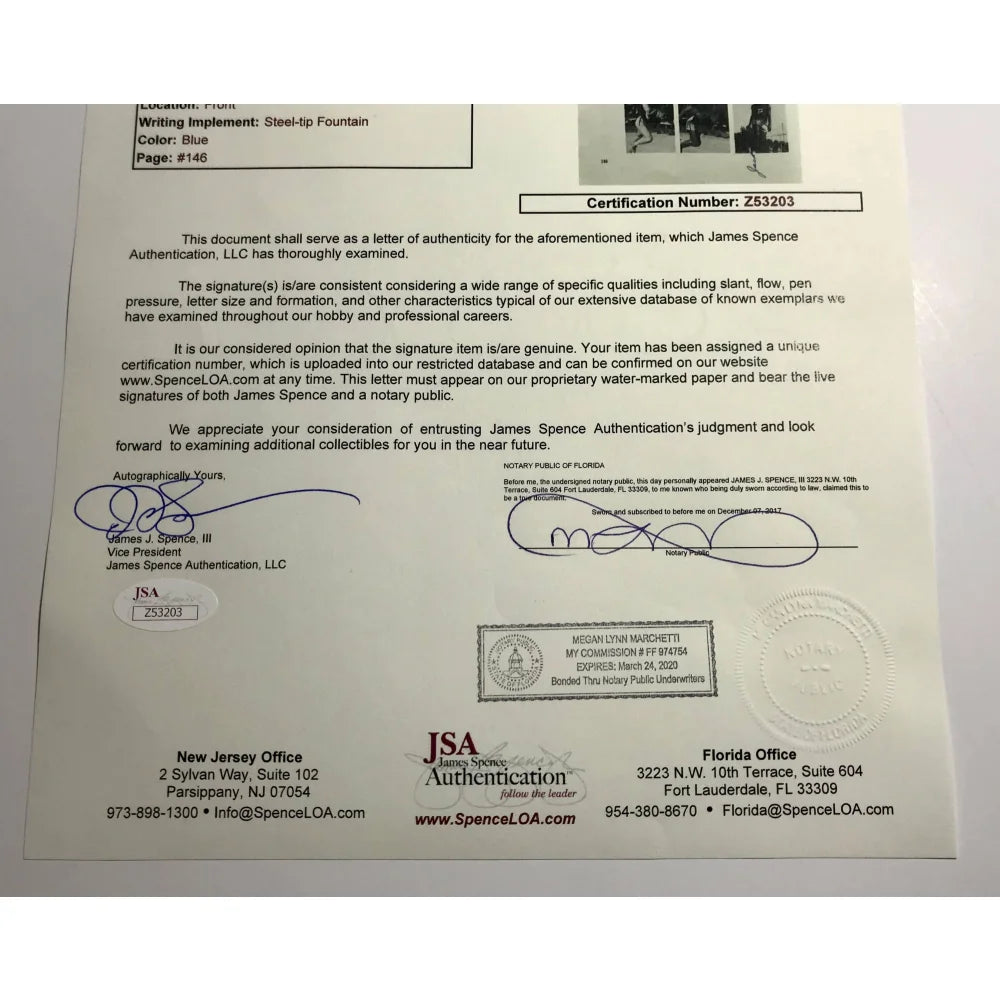 Authentic Jackie Robinson Signed Track & Field Yearbook Page with JSA COA - Rare Pre-Dodgers Baseball Memorabilia - Perfect for Sports Collectors & History Enthusiasts