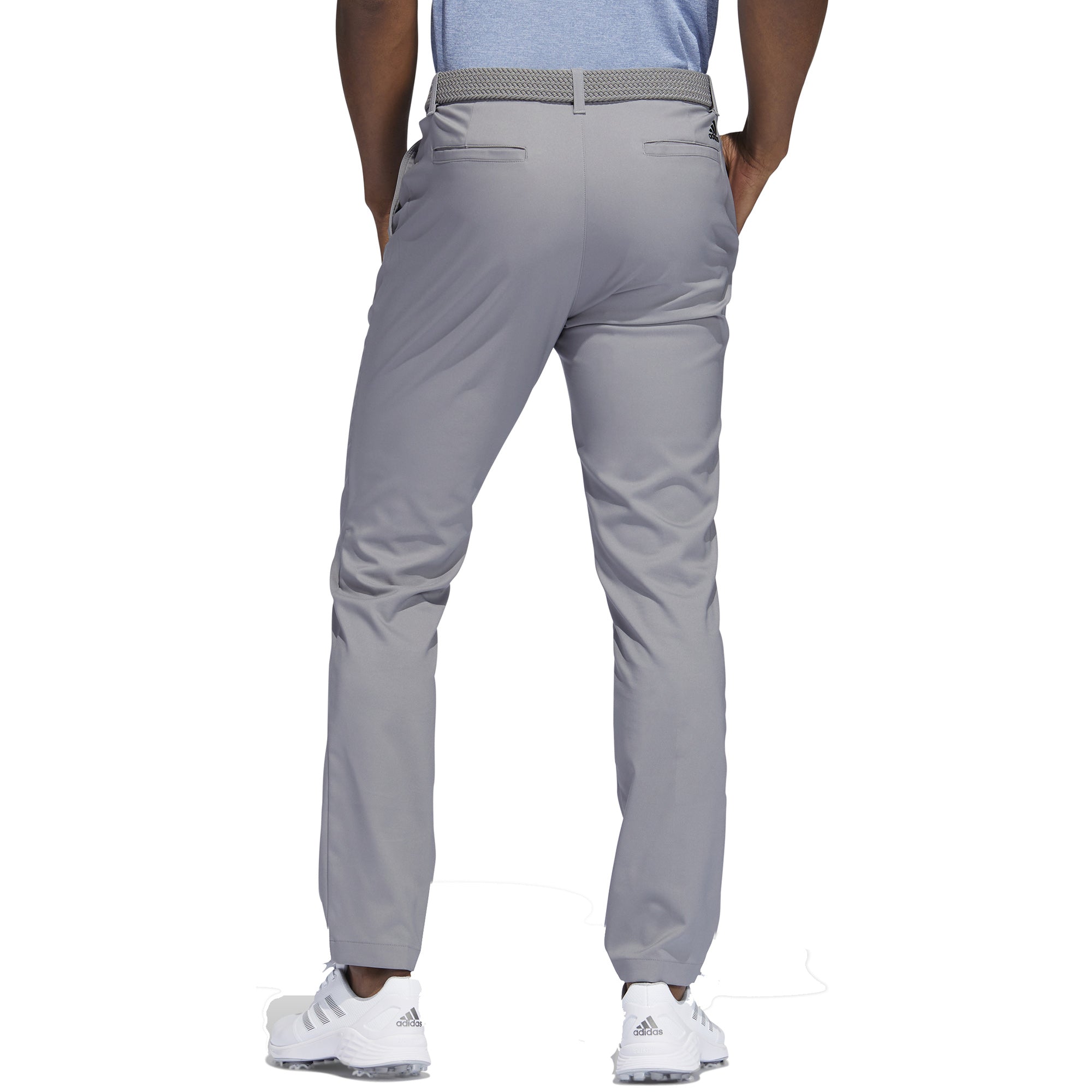 Adidas Ultimate365 Tapered Golf Pants for Men - Grey Performance Trousers - Comfortable & Breathable for Golfing & Casual Wear