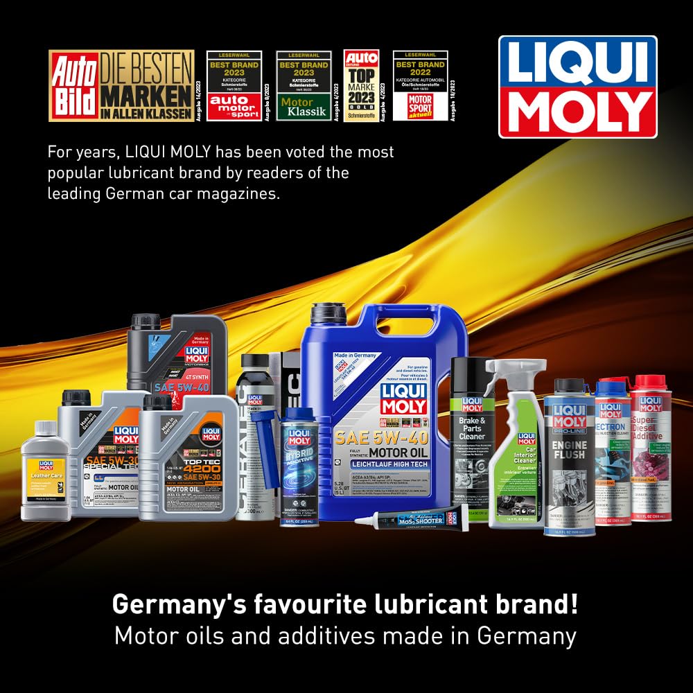 LIQUI MOLY Motor Oil Saver 300ml - Engine Oil Additive for Improved Performance & Reduced Friction - Extends Engine Life - Perfect for Cars, Trucks & Motorcycles