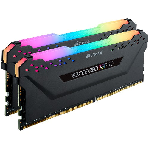 Corsair VENGEANCE RGB PRO 16GB (2x8GB) DDR4 3600MHz C18 Desktop Memory Kit - AMD Ryzen Optimized, High Performance Gaming RAM with Dynamic RGB Lighting for PC Builds & Content Creation