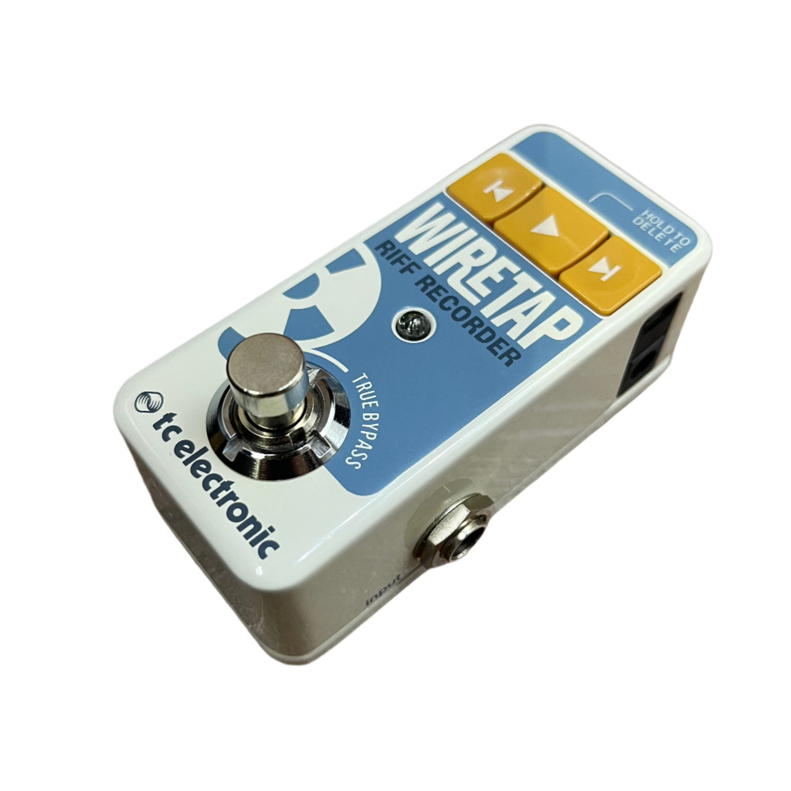 TC Electronic WireTap Riff Recorder Guitar Pedal - Compact Looper & Audio Recorder for Guitarists | Perfect for Practice, Jamming & Songwriting