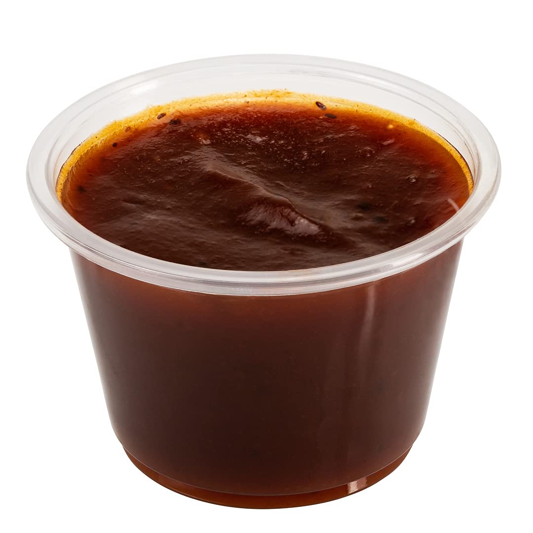 Restaurantware RW Base 2.5 Ounce Clear Plastic Sauce Cups - Pack of 2000 Microwave-Safe, Crack-Resistant Disposable Condiment Cups for Samples, Sauces, Dressings & Toppings (Lids Sold Separately) - Perfect for Restaurants, Catering, Food Trucks & Home Kitchen Use