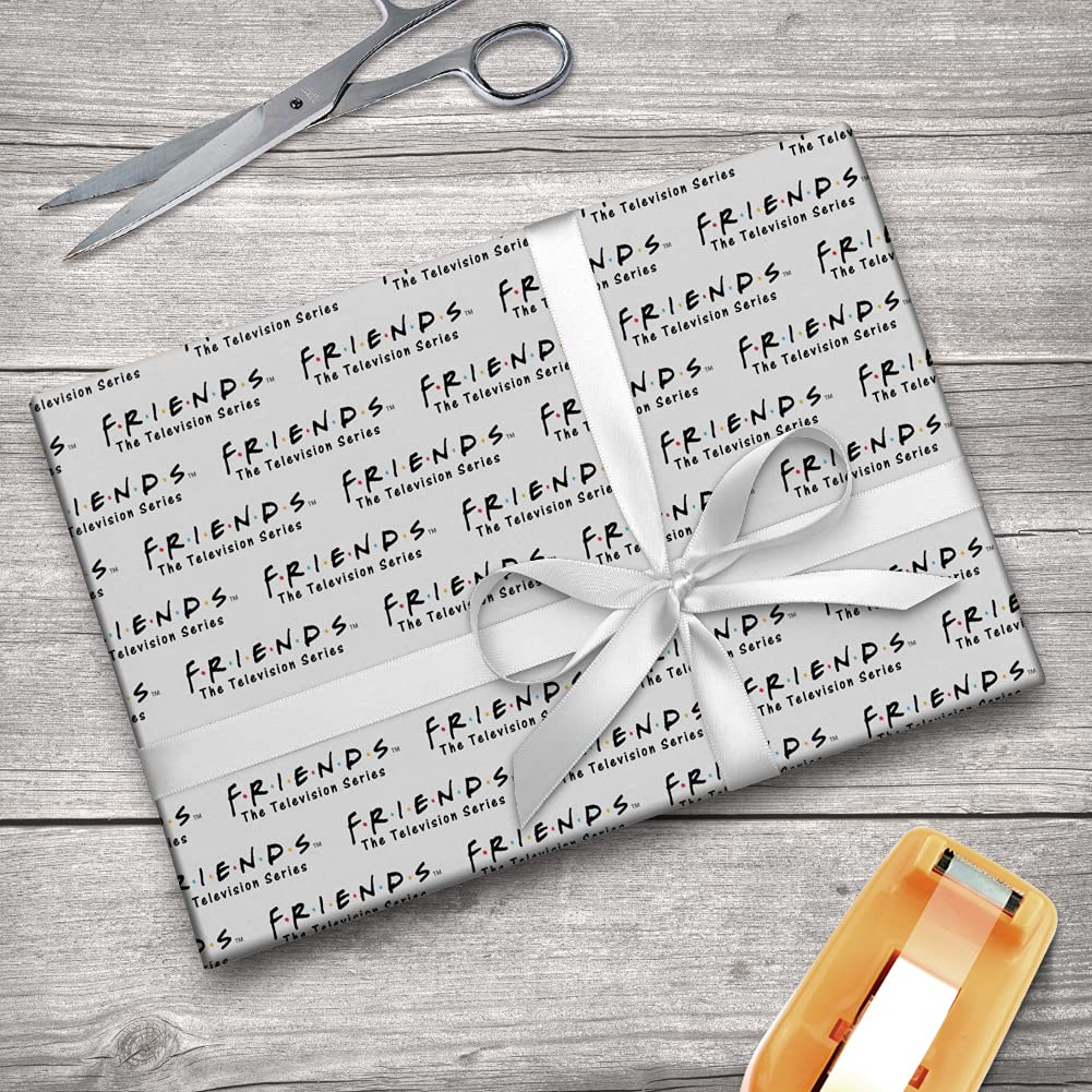 Friends TV Show Logo Gift Wrap Paper Rolls - 18
