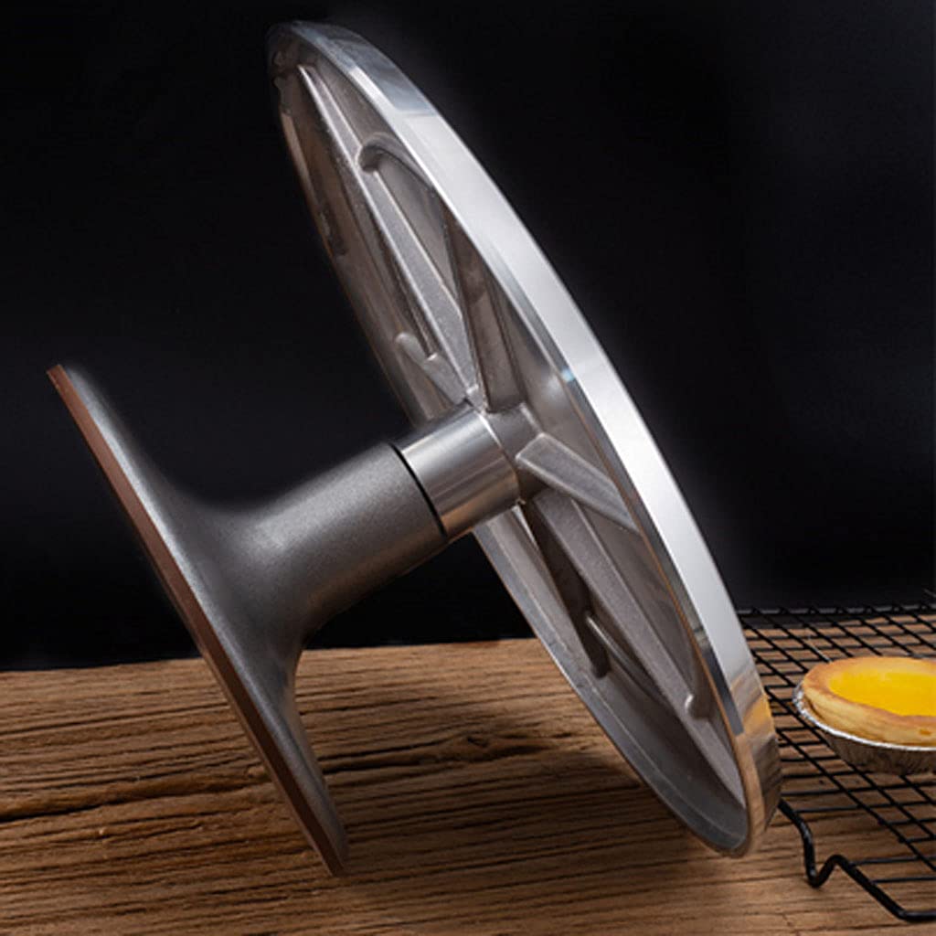 YAXI 10/12/14 Inch Aluminum Alloy Rotating Cake Stand - Revolving Cake Turntable for Baking, Cake Decorating & Cupcake Making - Perfect for Home Bakeries, Wedding Cakes & Birthday Party Desserts