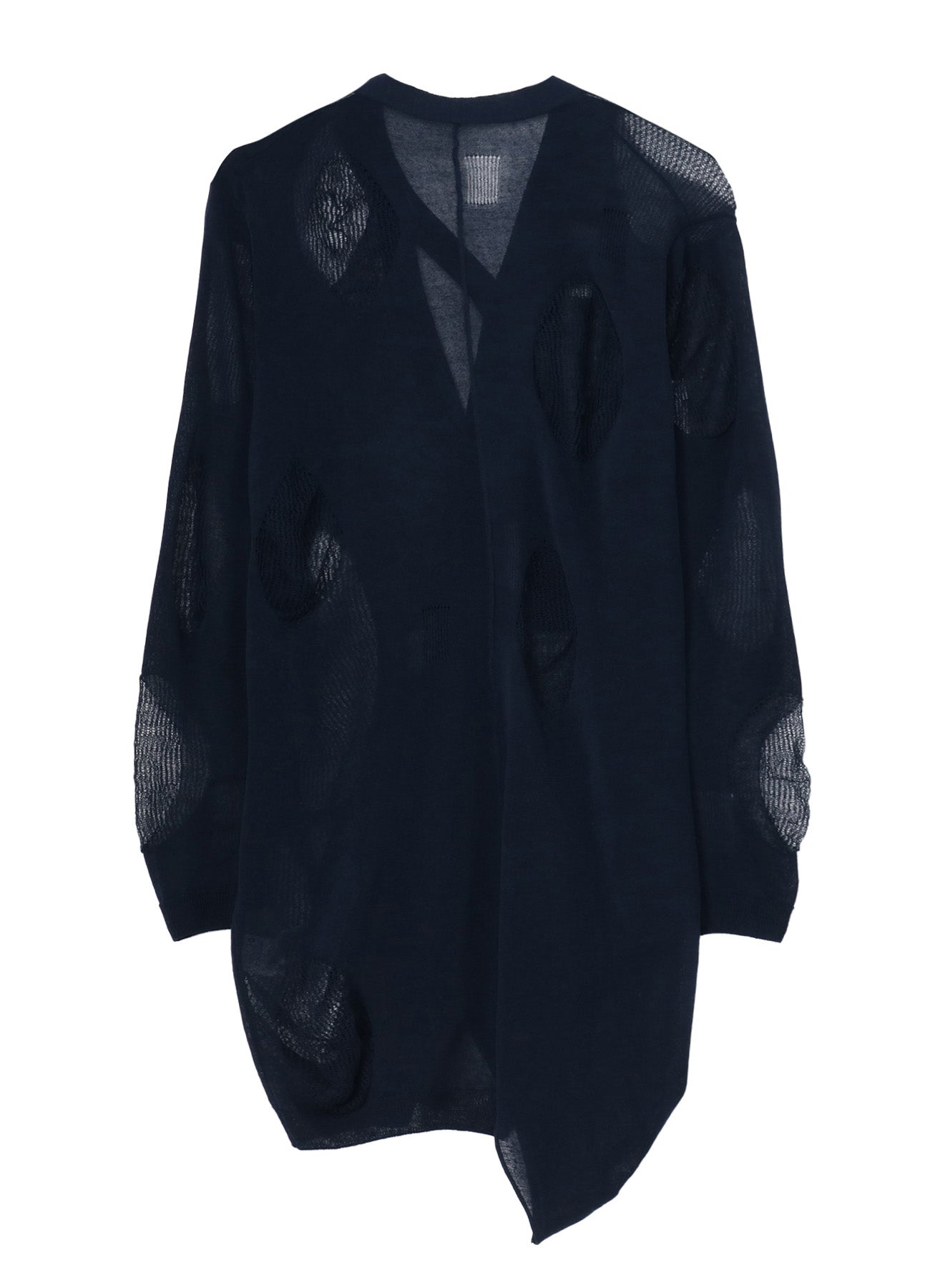 12G2P Plain Stitch + Pattern Draped D Cardigan for Women - Lightweight Open Front Knit Sweater for Casual Wear, Office & Fall Layering