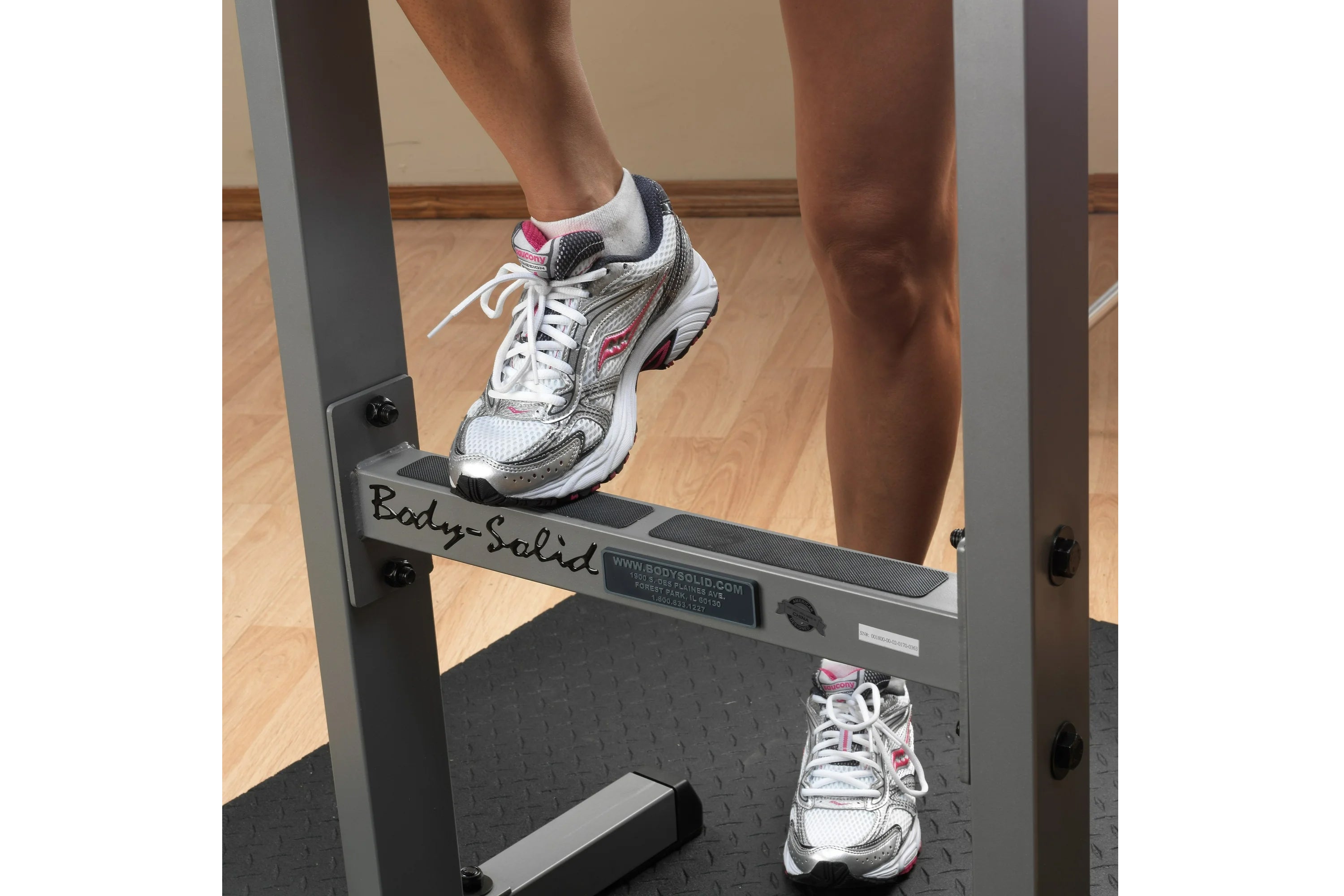 Body Solid Dip Station - Heavy Duty Power Tower for Home Gym, Strength Training & Calisthenics | Perfect for Pull-Ups, Dips & Core Workouts
