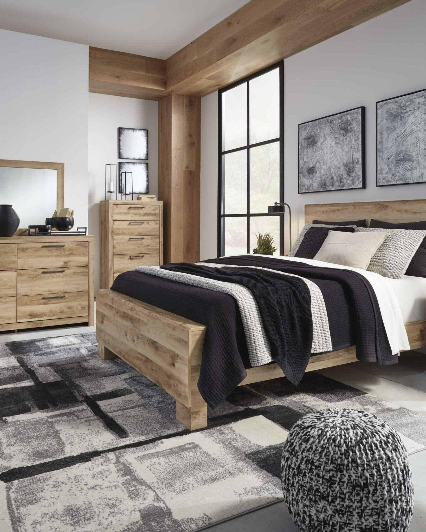 Hyanna Queen Size Bed Frame B1050 - 54/57/96 Inches, Sturdy Metal Platform Bed with Noise-Free Support - Perfect for Master Bedrooms, Guest Rooms & Small Spaces
