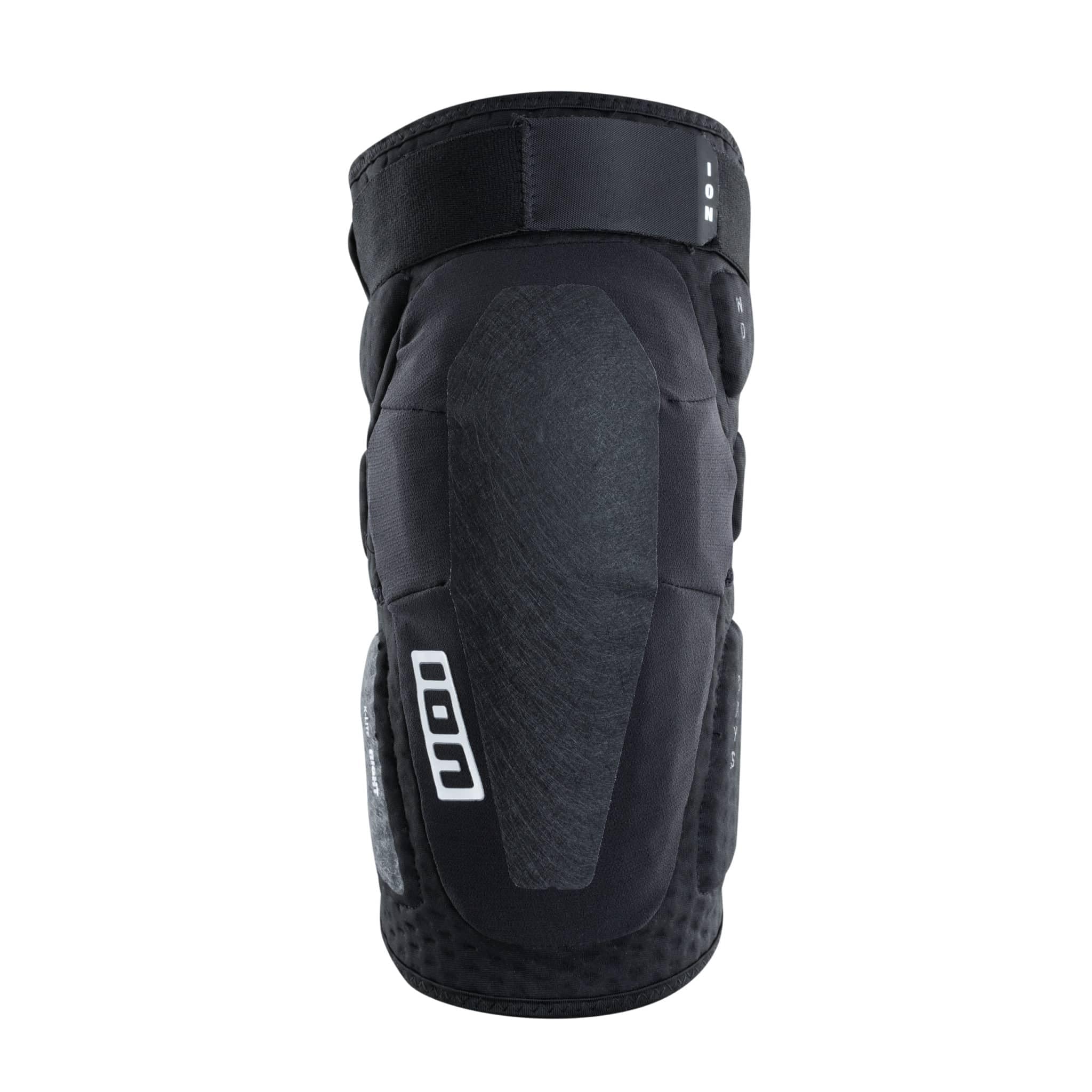 Ion K-Lite Knee Pad - Black, Large Size - Protective Knee Support for Cycling, Skateboarding & Construction Work - Comfortable & Durable Knee Guards for Sports & Outdoor Activities