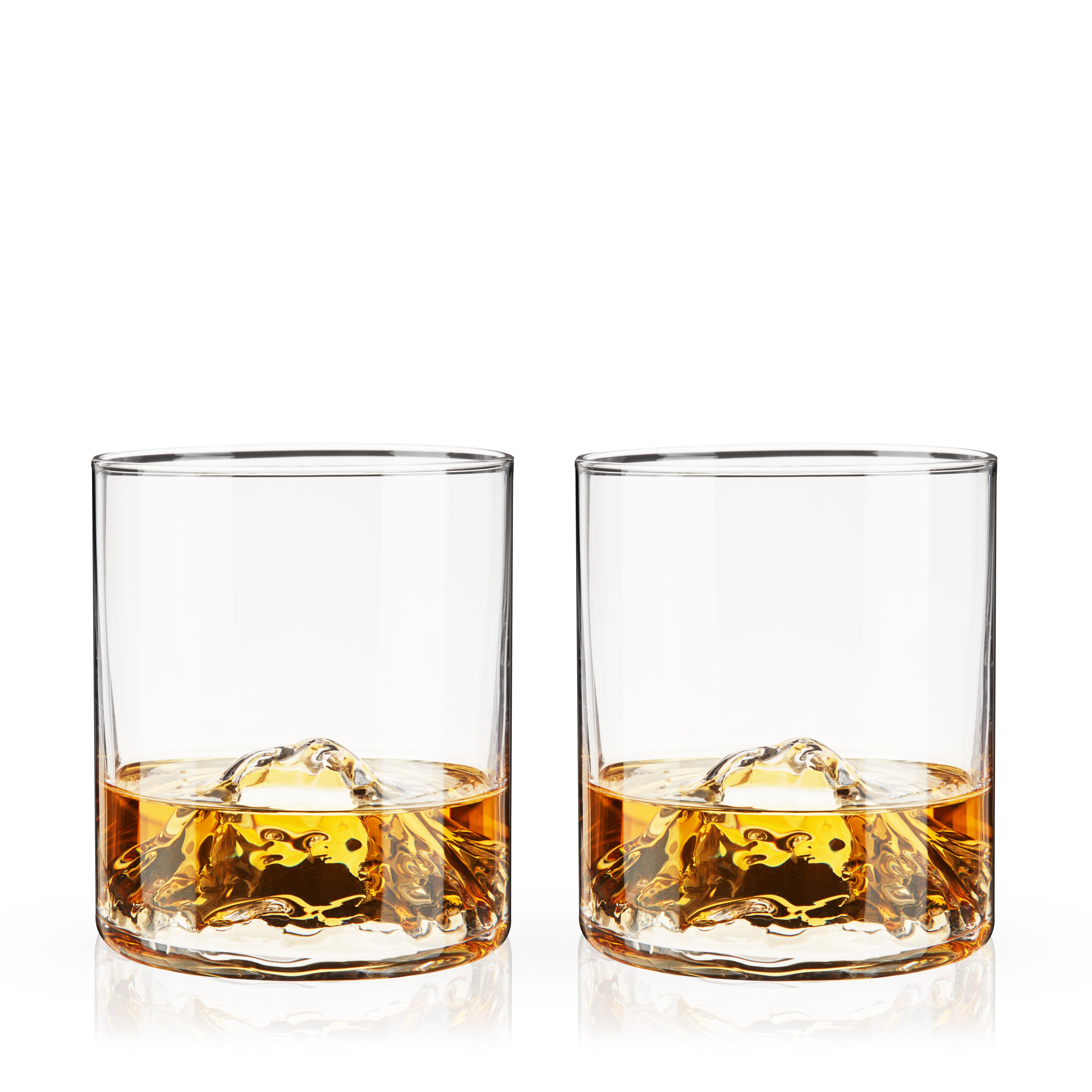 Premium Mountain Crystal Tumbler Set of 2 - 20oz Insulated Stainless Steel Cups with Lid & Straw for Hot & Cold Drinks - Perfect for Hiking, Camping, and Outdoor Adventures
