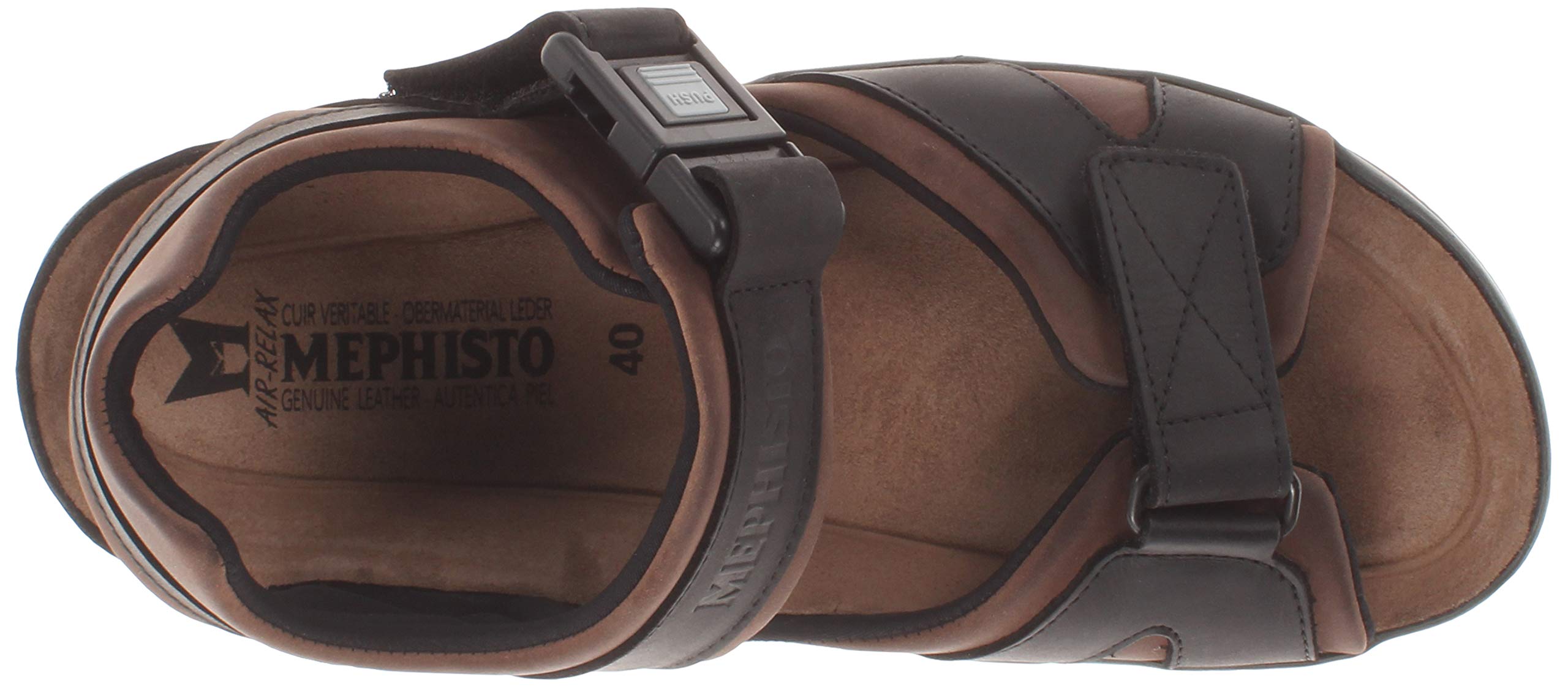 Mephisto Men's Shark Comfortable Walking Sandals - Lightweight & Supportive for Beach, Travel, and Casual Wear
