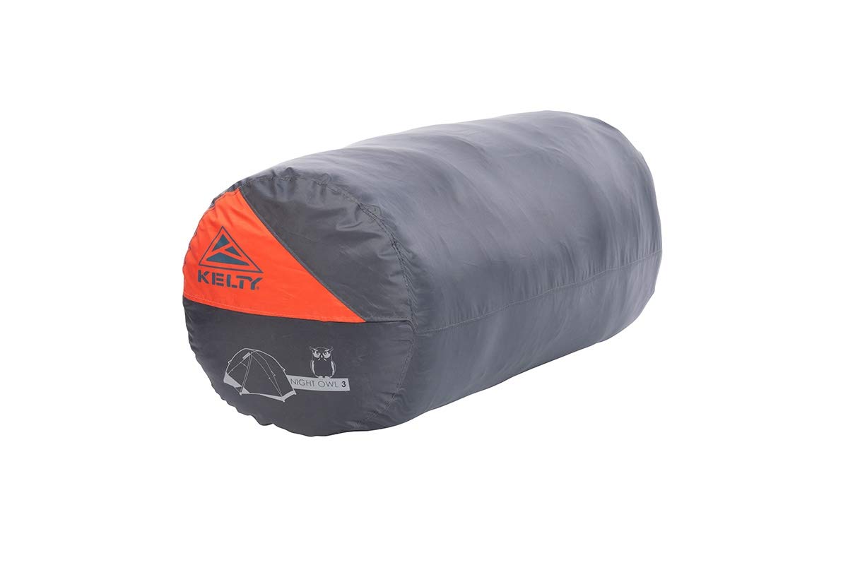 Kelty Night Owl 2P/3P Backpacking Tent – Lightweight 3-Season Camping Shelter with Aluminum Frame, Ceiling Storage & Dual Vestibules – Perfect for Thru-Hiking, Backpacking & Outdoor Adventures