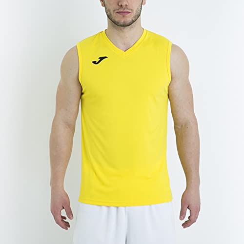 JOMA Combi Shirt - Yellow Sleeveless Top for Women XS | Casual Summer Wear, Beach Outfit, Street Fashion