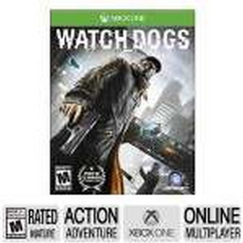 Watch Dogs - Xbox One Game | Open World Action-Adventure | Perfect for Gaming Enthusiasts & Fans of Cyberpunk Themes