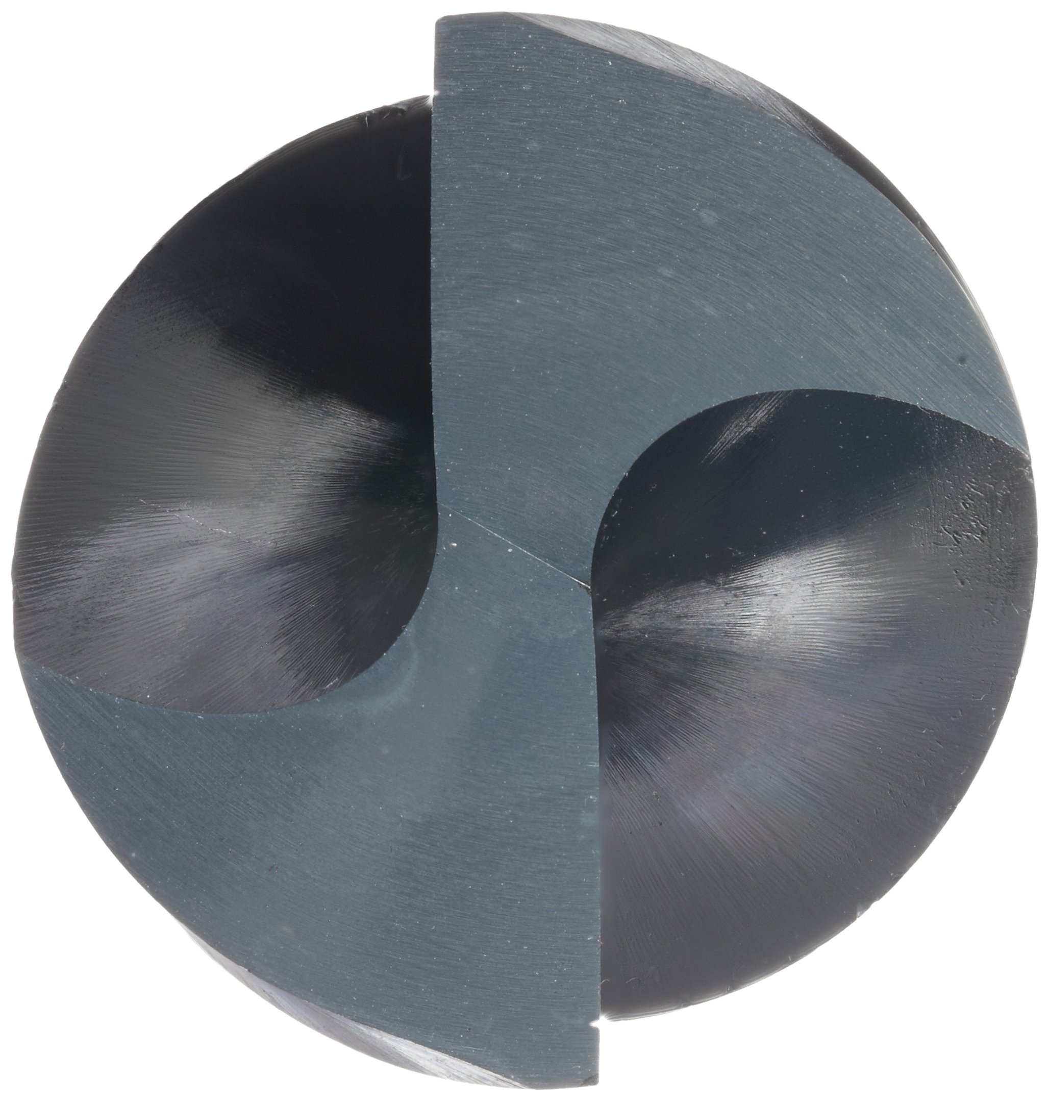 Chicago Latrobe 110S High-Speed Steel Taper Shank Drill Bit - Black Oxide Finish, #3 Morse Taper Shank, 118° Point, 1-1/8
