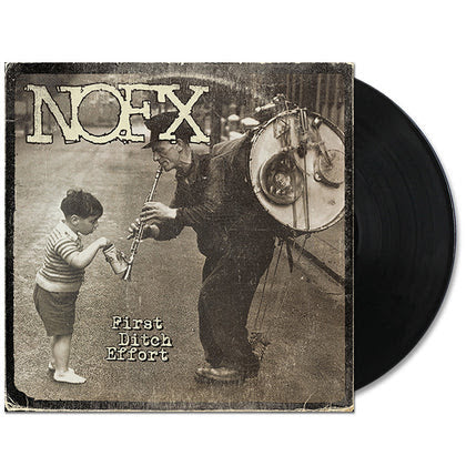 NOFX First Ditch Effort Vinyl LP Record - Punk Rock Music Album for Collectors & Music Lovers, Perfect for Home Listening & Vinyl Collections