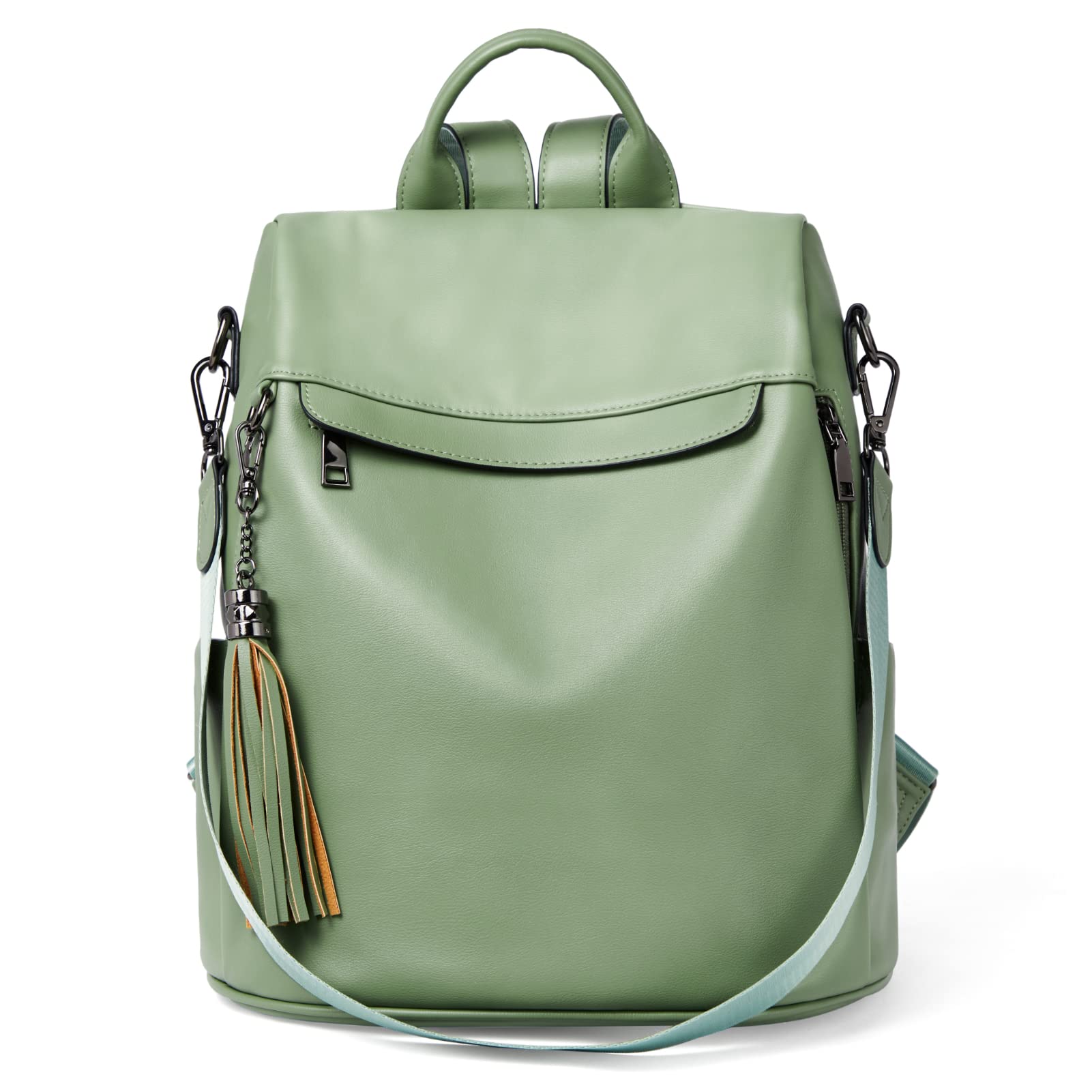 Telena Anti Theft PU Leather Backpack Purse for Women - Travel & Daily Use