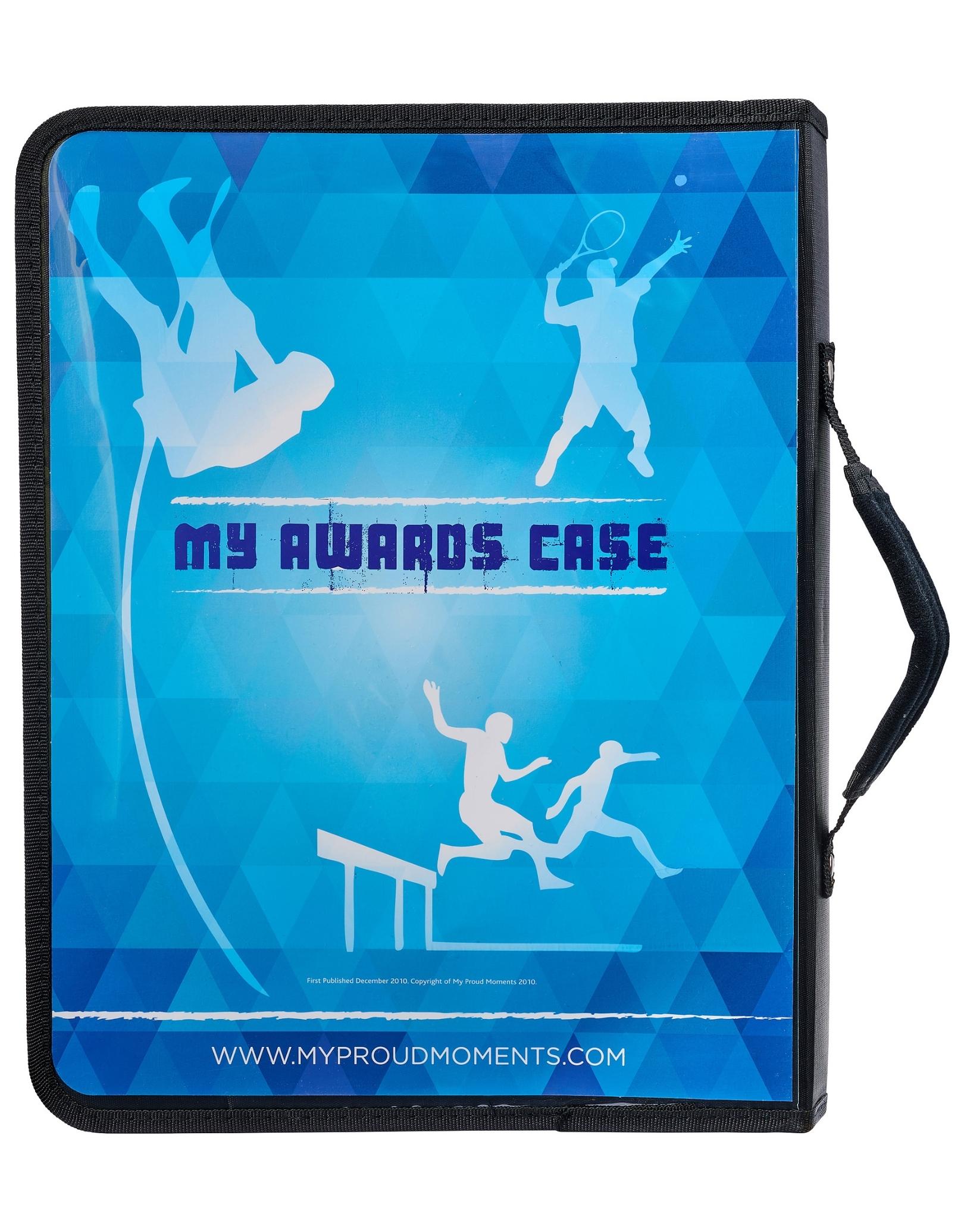 Multi Sports Medal, Badge & Certificate Display Case - Perfect for Awards, Trophies, and Memorabilia Storage