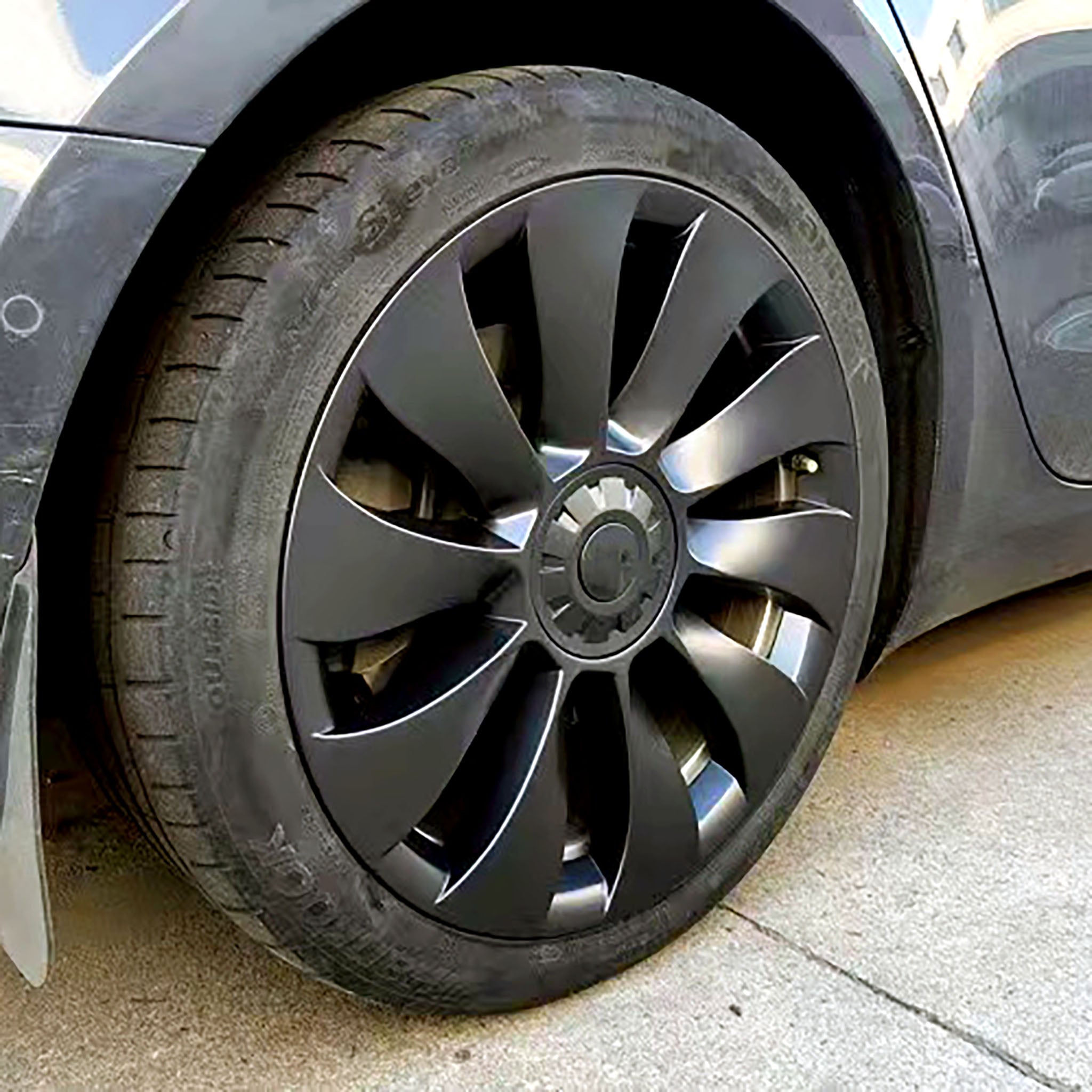 Uberturbine Wheel Covers for Tesla Model 3 19