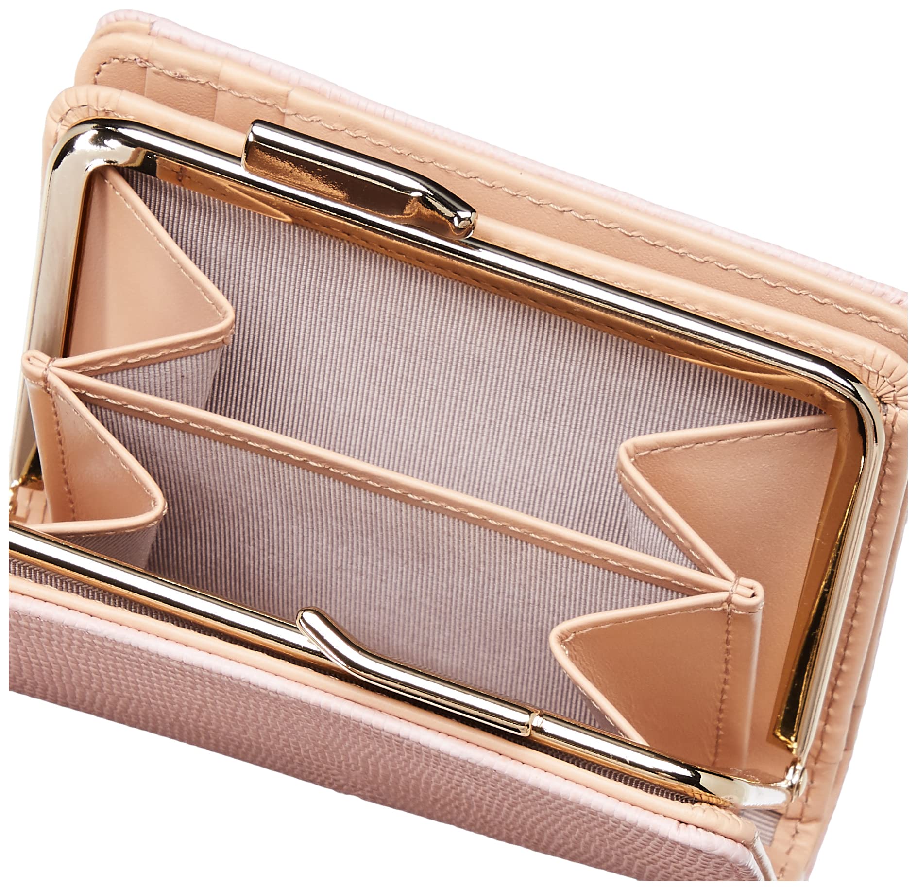 TOPKAPI Women's Foldable Wallet - Slim RFID Blocking Leather Wallet for Women - Perfect for Travel, Shopping, and Everyday Use