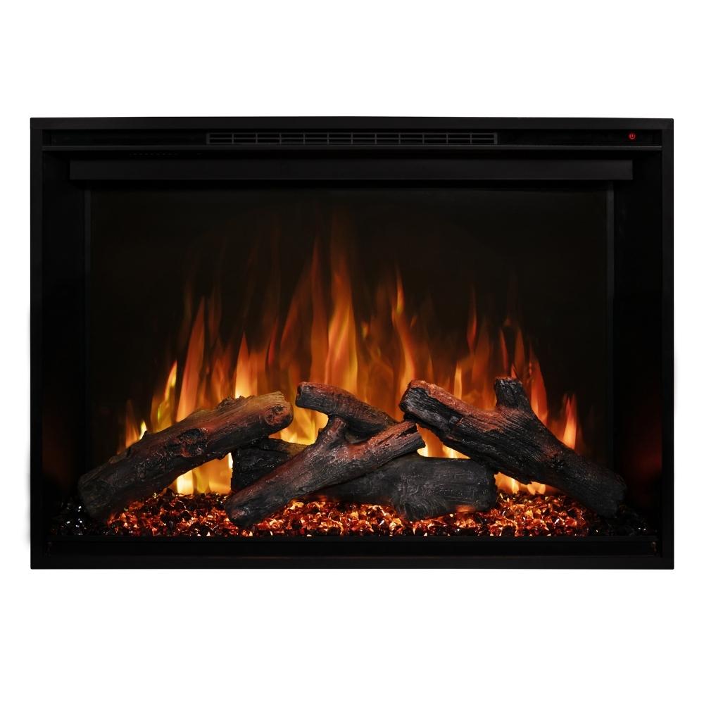 Modern Flames Redstone 42 Inch Built-in Electric Fireplace Insert (RS 4229) - Perfect for Living Room, Bedroom & Office Heating & Ambiance