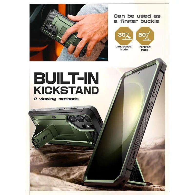 Samsung Galaxy S24 Ultra Case - Supcase UB Pro Full Body Dual Layer Protective Cover with Kickstand | Shockproof & Drop Protection for Everyday Use & Outdoor Activities