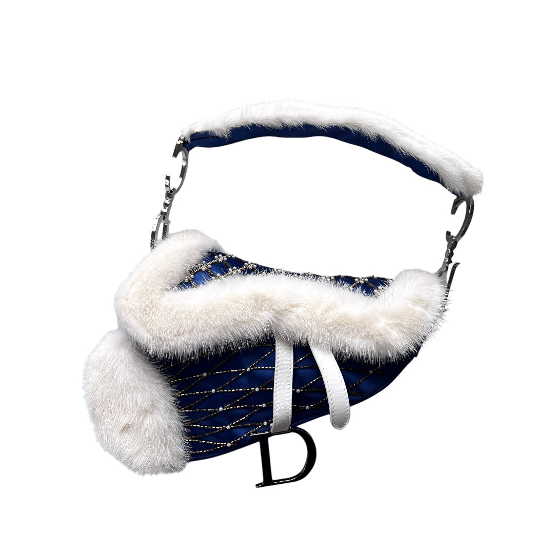 Vintage Dior Country Saddle Bag - Authentic Leather Crossbody Purse for Women | Fashionable & Timeless Accessory for Parties, Travel & Everyday Use