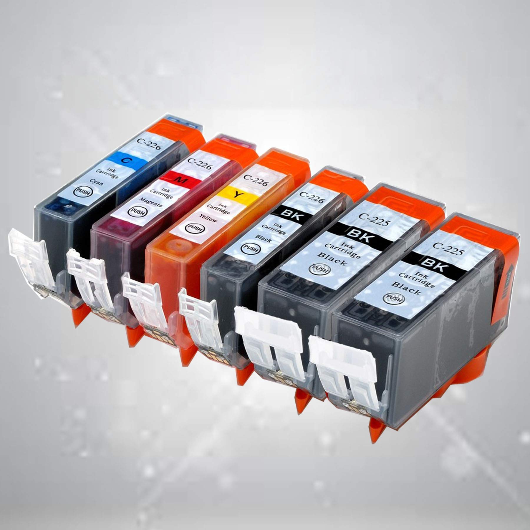 Compatible PGI-225 CLI-226 Ink Cartridge Set for Canon Pixma Printers - Home & Office Use