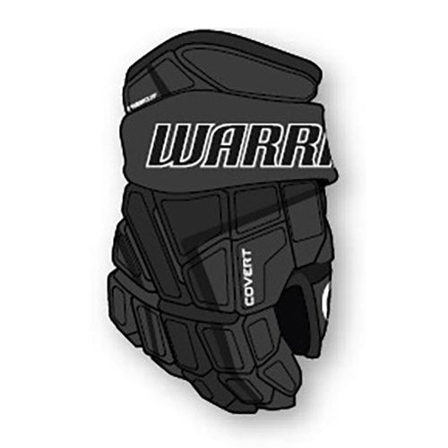 Warrior Covert Krypto Pro 2022 Senior Ice Hockey Gloves - Protective Hockey Gear for Men & Women - Perfect for Ice Rink Games, Training & Competitive Play