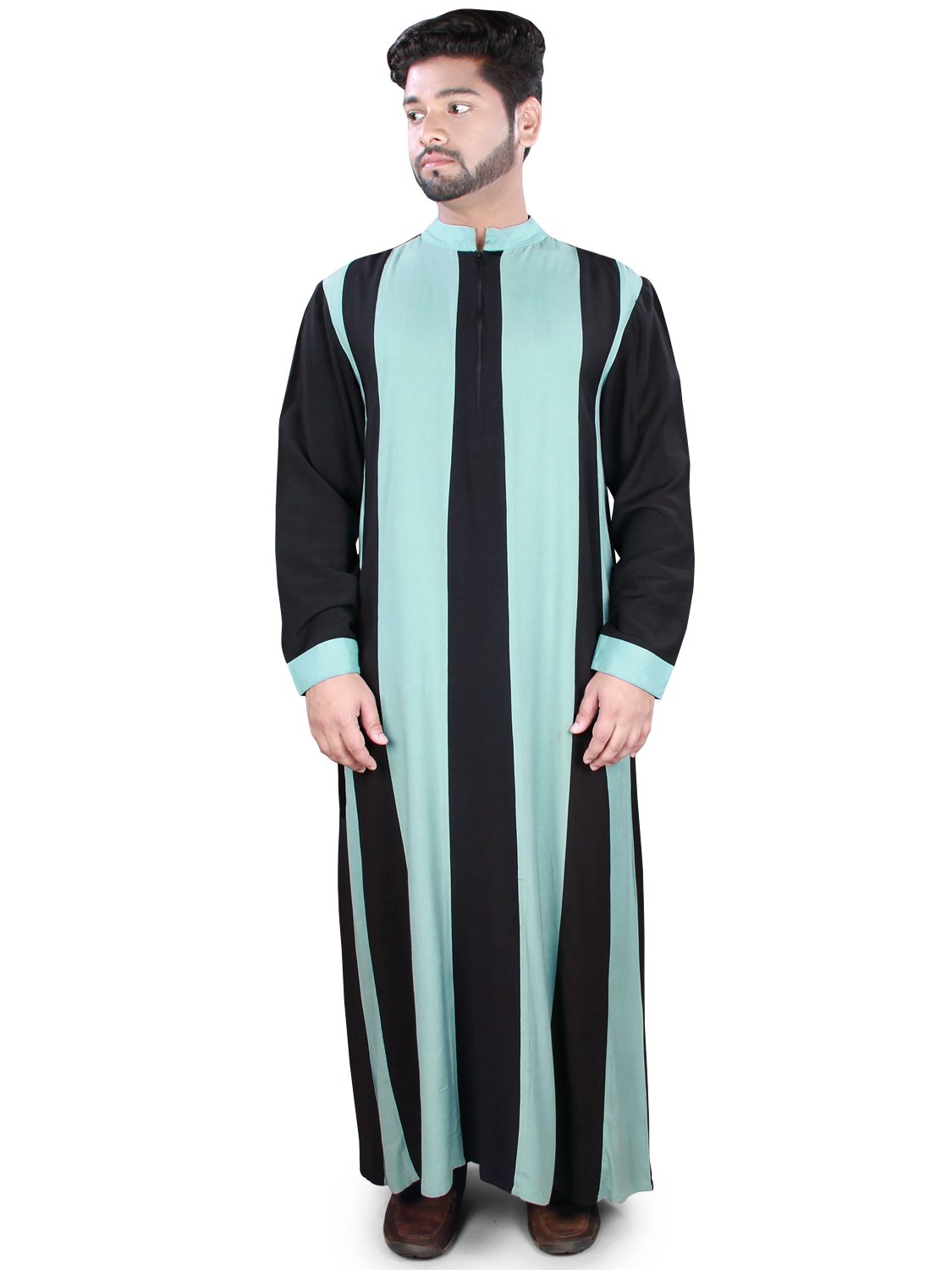 Islamic Men's Thobe & Galabiyya - Traditional Muslim Prayer Robe & Eid Outfit for Daily Wear & Special Occasions