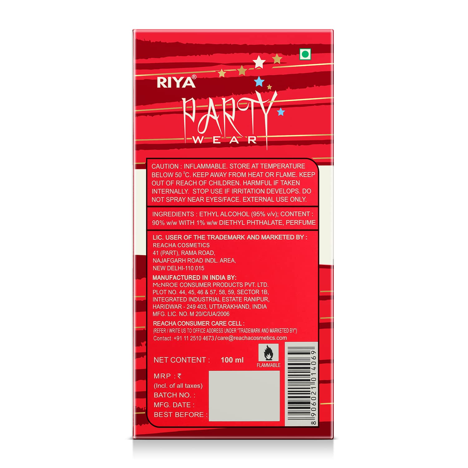 Riya Women's Perfume 100ml & Deodorant 200ml Combo Set - Long Lasting Floral Fragrance for Women - Perfect for Daily Wear, Office, Date Night & Special Occasions