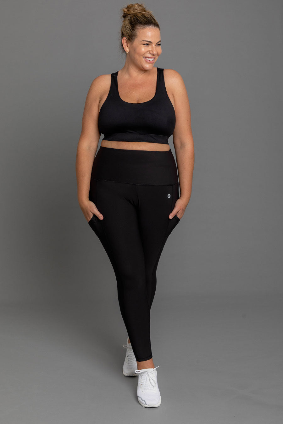 Thermal Pocket Leggings for Women - Black Winter Warm Fleece Lined Tights - Perfect for Yoga, Running, and Cold Weather Activities