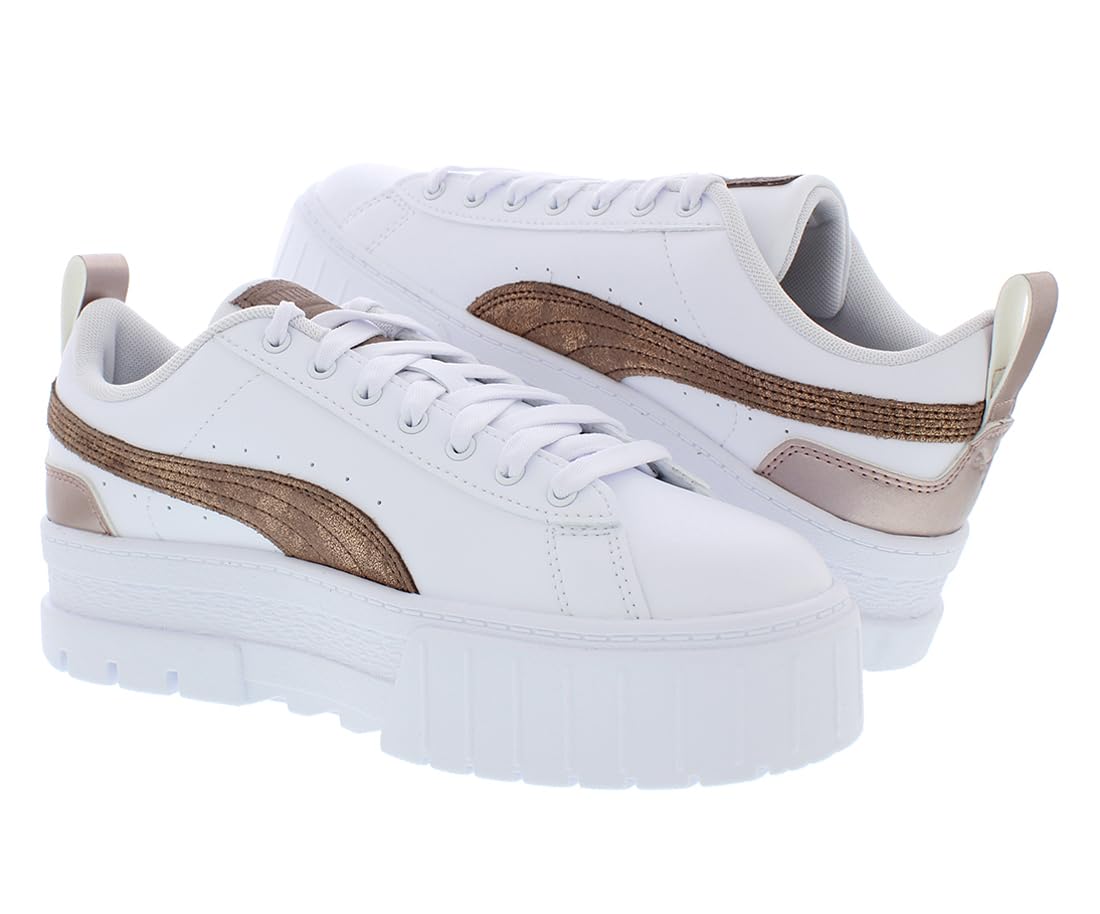 PUMA Women's Mayze Glam Sneakers - Stylish Comfortable Athletic Shoes for Women | Perfect for Running, Gym Workouts & Casual Wear
