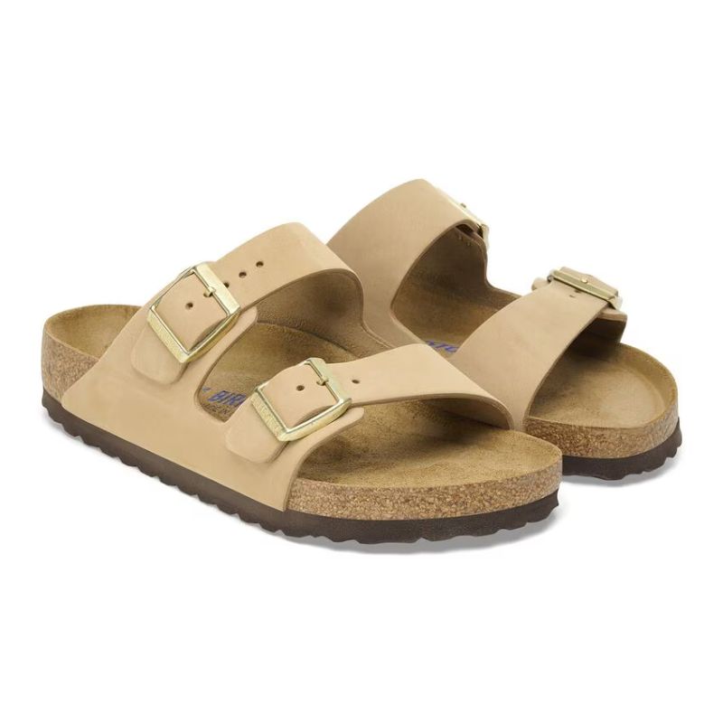 Arizona Women's Soft Nubuck Sandals - Comfortable Casual Sandals for Beach, Travel & Everyday Wear