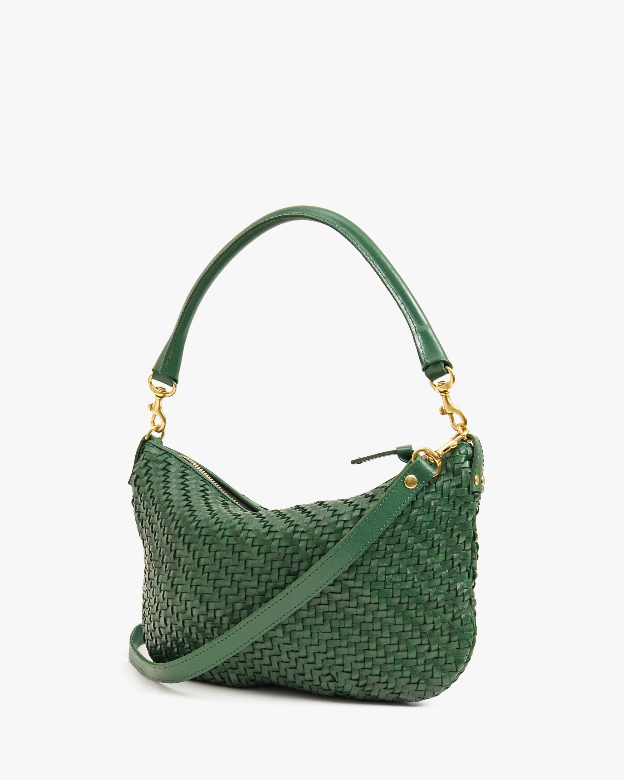 Petit Moyen Evergreen Woven Zig Zag Basket - Stylish Storage for Home Decor, Living Room, Bedroom & Office Organization