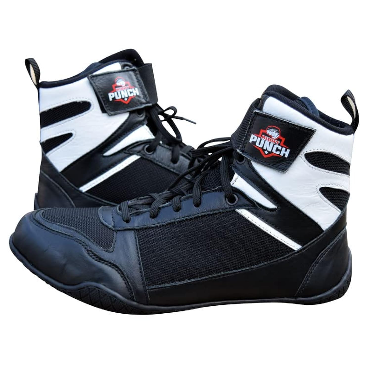 Professional Boxing & Wrestling Shoes for Men & Women - Breathable, Non-Slip Rubber Sole, Lightweight Training Shoes for Adults & Youth - Perfect for MMA, Boxing, Wrestling & Gym Workouts