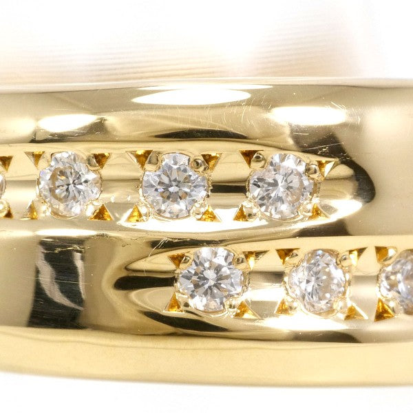18K Yellow Gold Diamond Ring for Women - Elegant Wedding, Engagement, Anniversary Jewelry Gift - Perfect for Special Occasions & Everyday Luxury