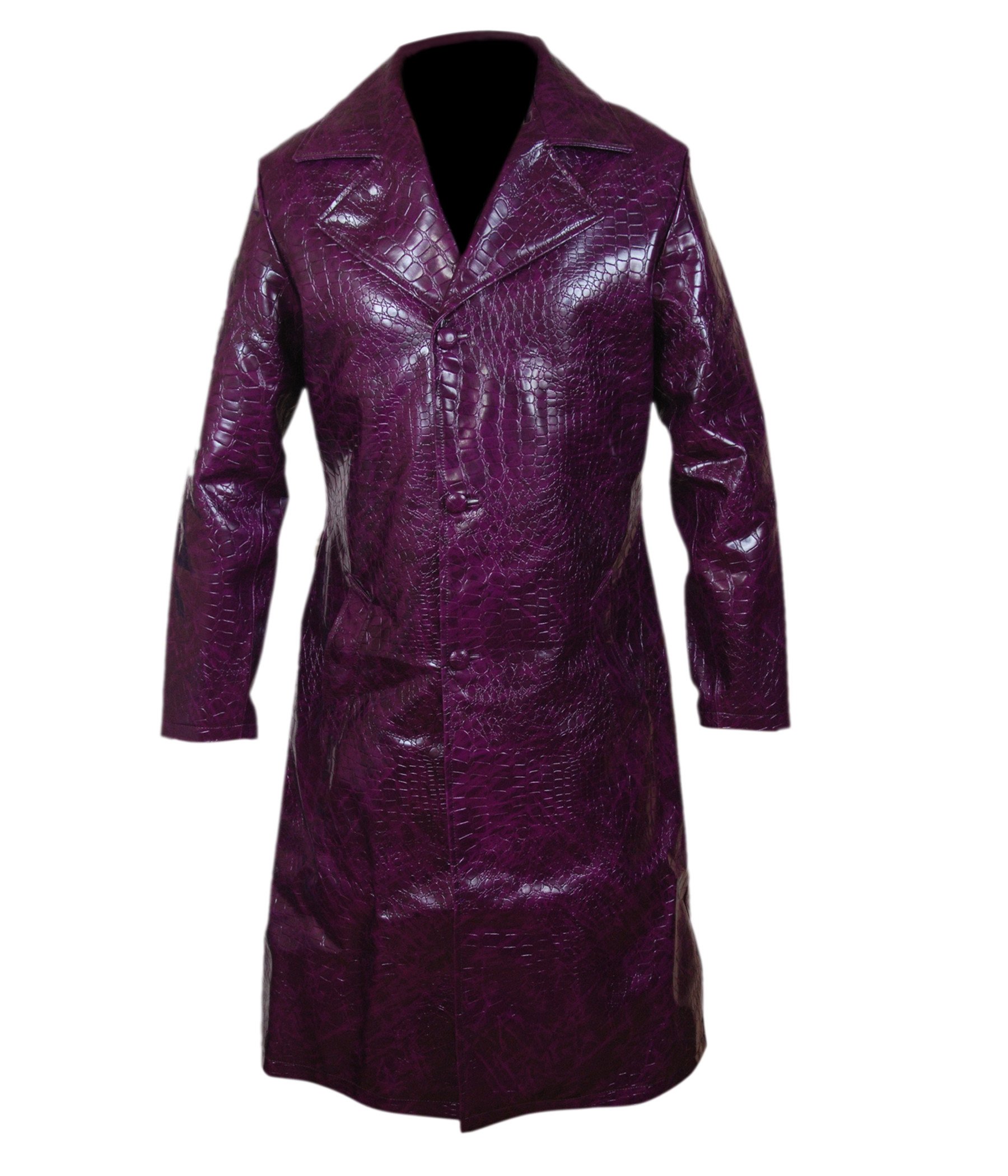 F&H Kids Supervillain Purple Long Coat - Halloween Costume, Cosplay, Dress-Up & Role Play for Boys & Girls