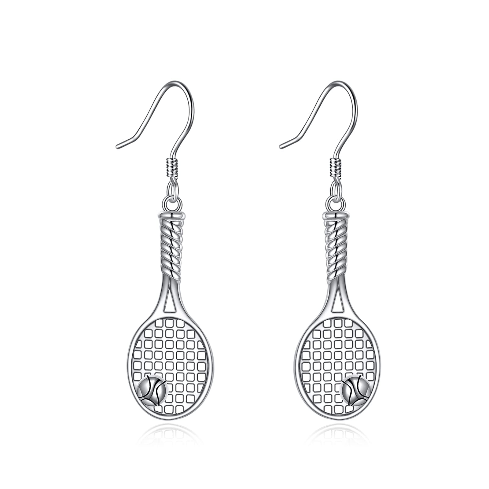 YFN Sterling Silver Sport & Music Earrings - Trendy Unisex Jewelry Gifts for Women & Men - Durable & Stylish for Active Lifestyles - Perfect for Gym, Running, Concerts & Daily Wear - Great for Workouts, Music Events, Fitness Enthusiasts & Fashion Lovers - Ideal for Yoga, Travel, Parties & Casual Outfits