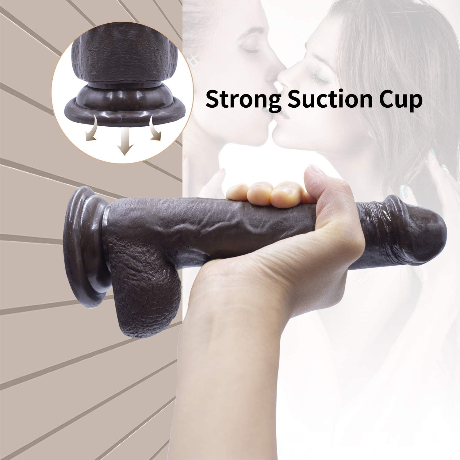 Realistic Strap-On Dildo 7.6