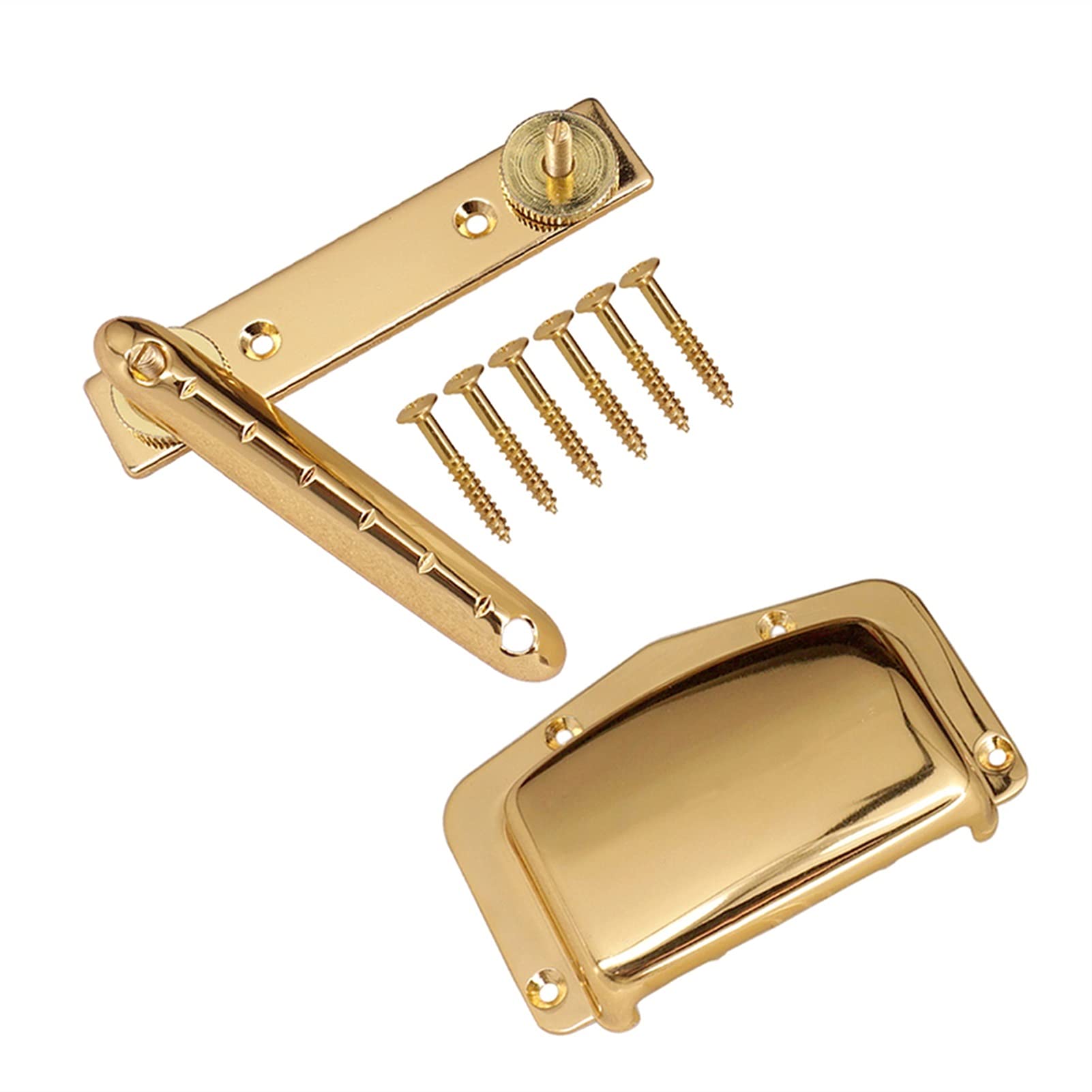 Electric Guitar Bridge and Tailpiece Set - Gold Metal Bridge System for Beginner Musicians | Perfect for Rock, Blues, and Metal Guitar Upgrades