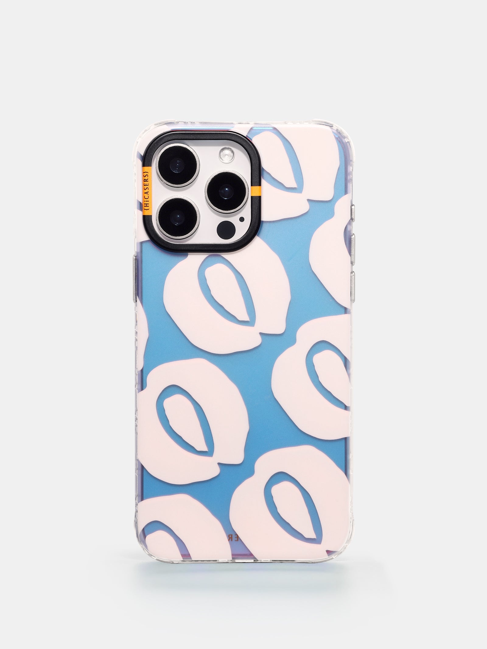 Lavender Sliced Peach Pattern Phone Case - Cute & Trendy Design for iPhone & Samsung - Perfect for Everyday Use, Travel & Gifting