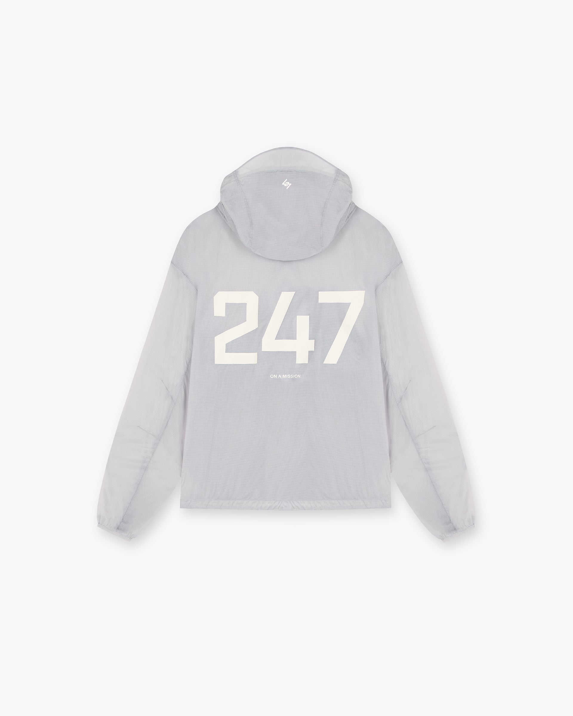 247 Hooded Training Jacket for Men & Women - Lightweight Moonstone Athletic Jacket for Gym, Running & Outdoor Workouts