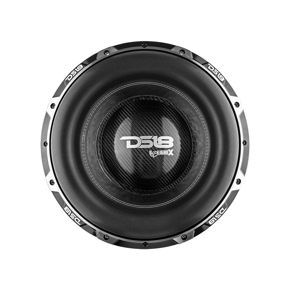 Hooligan X 15 High Excursion Car Subwoofer - 4000 Watts RMS, 4 DVC, 1 Ohm - Perfect for Car Audio Systems & Bass Enthusiasts