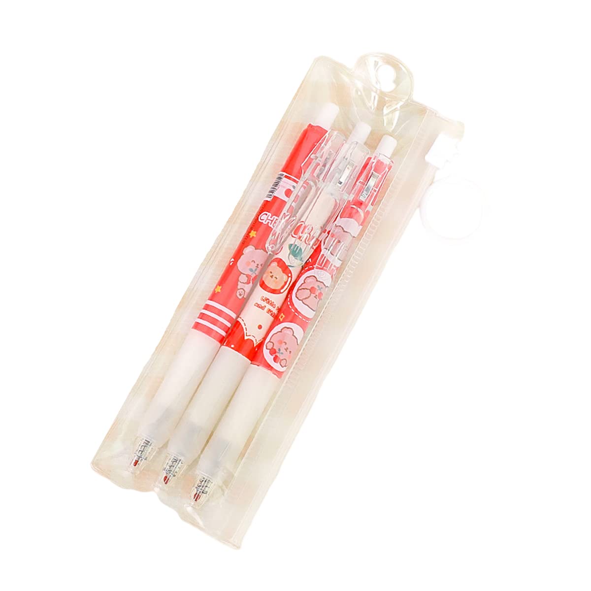 Cute Cartoon Press Pen - Kawaii Neutral Pen for School, Office & Note Taking - Fun Learning Tool (Style 3) - Perfect for Students, Journaling & Gift Giving