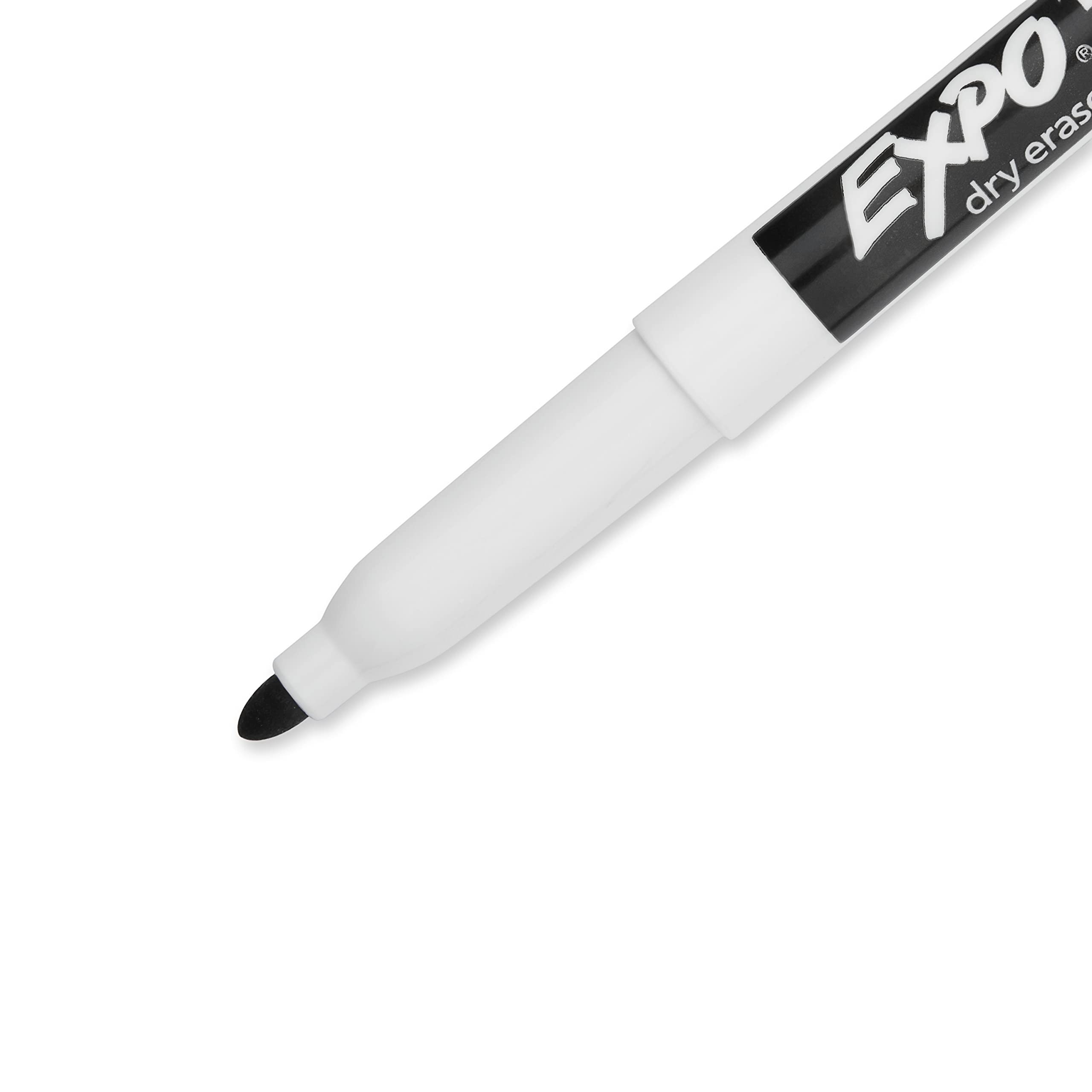 EXPO Fine Tip Dry Erase Markers - 36 Pack Black Low Odor Whiteboard Markers for Teachers, Students & Professionals - Perfect for Classroom, Office, Home & Boardroom Presentations