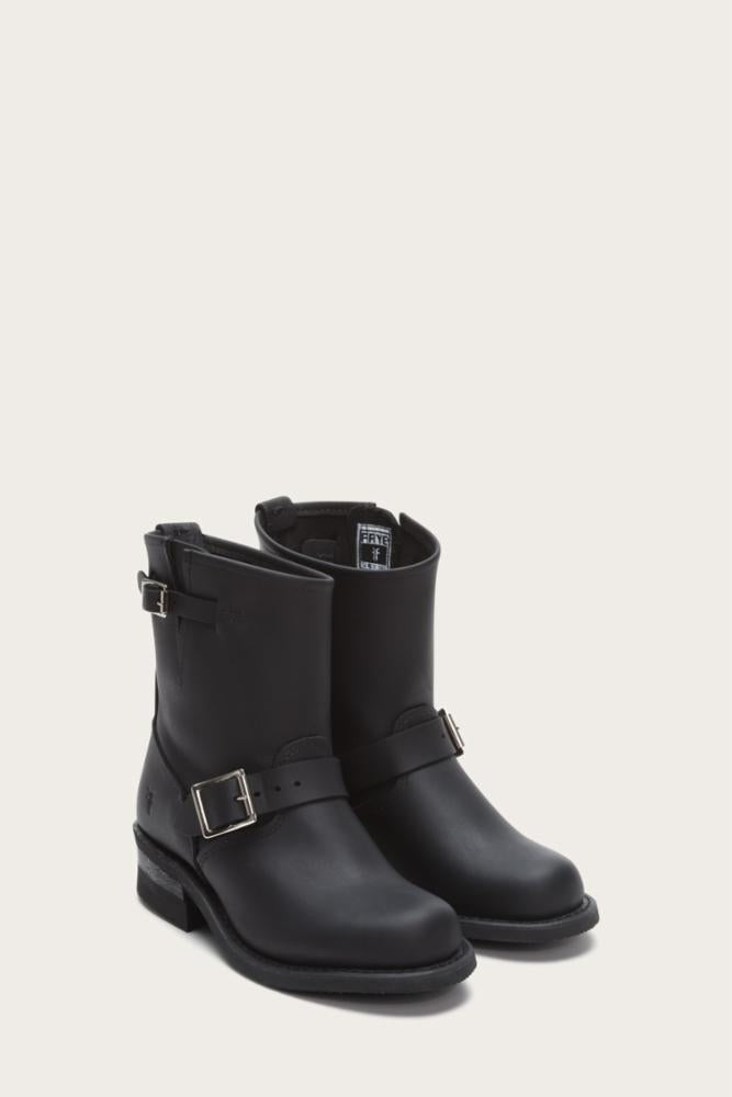Frye Women's 77500 Black Leather Riding Boots - Stylish & Comfortable for Everyday Wear, Horseback Riding & Fall Fashion
