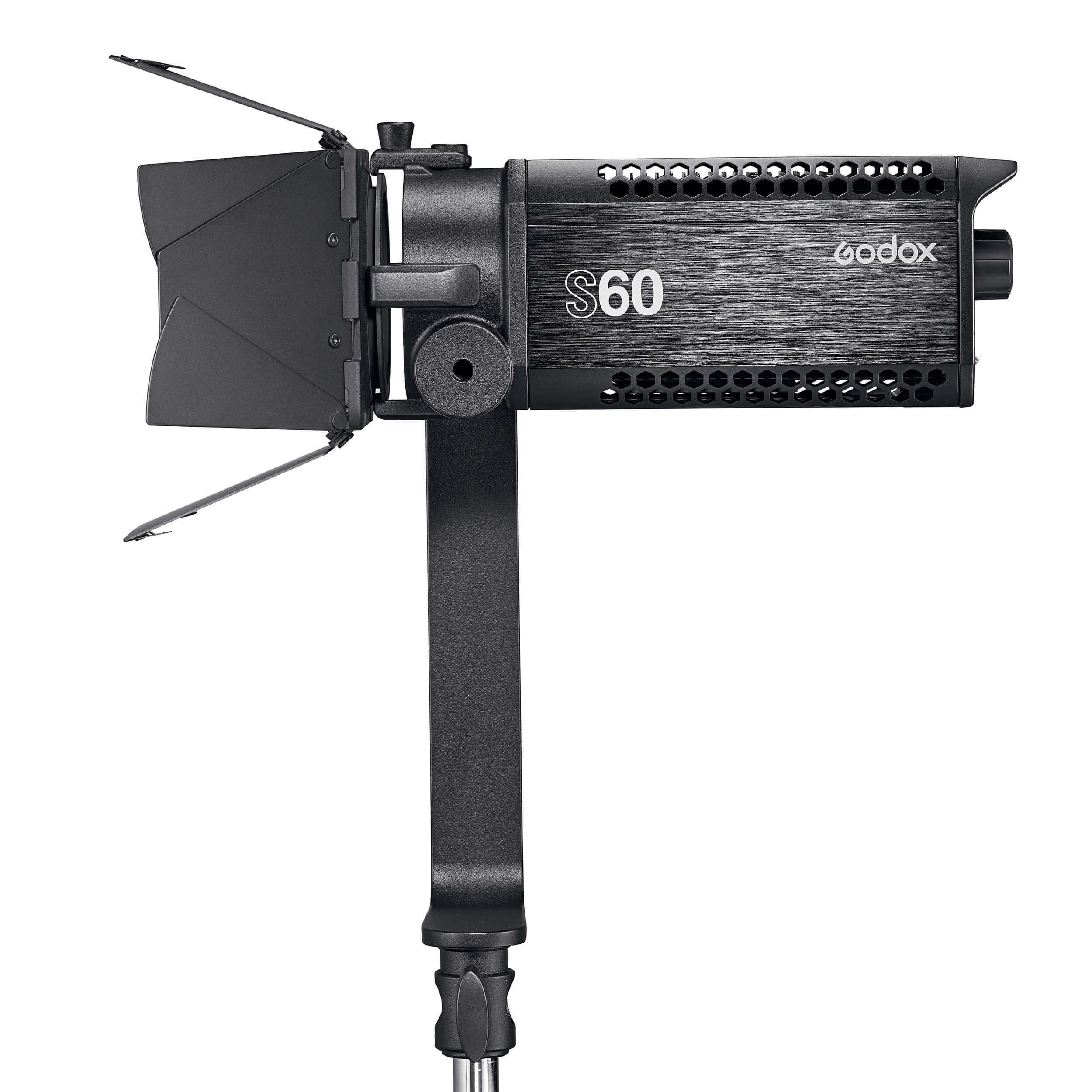 60W Daylight Balanced Focusable LED Light with Projector - Perfect for Photography, Videography, and Studio Lighting